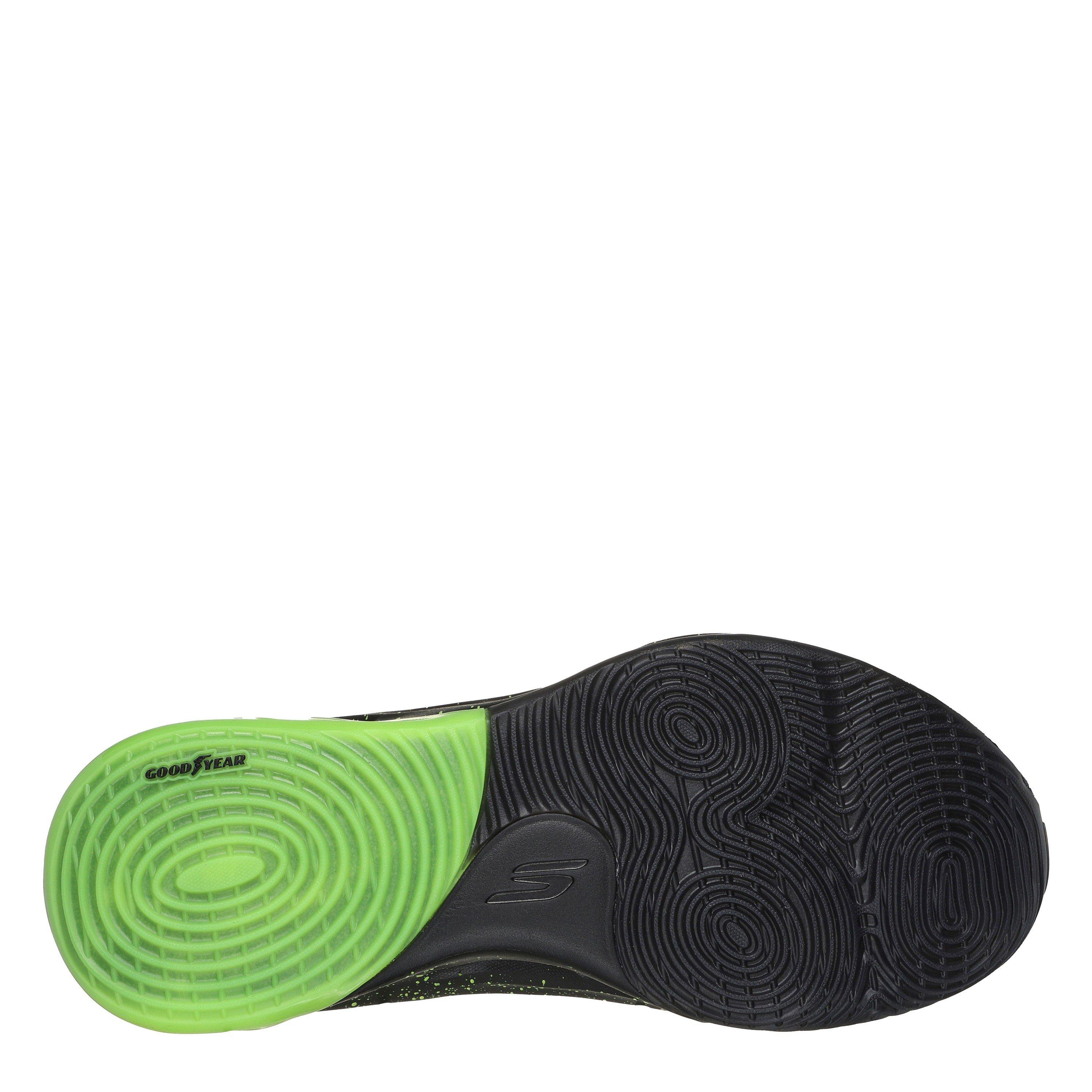Yellow/Black - Skechers - Basketball Float Low Trainer Mens - 5