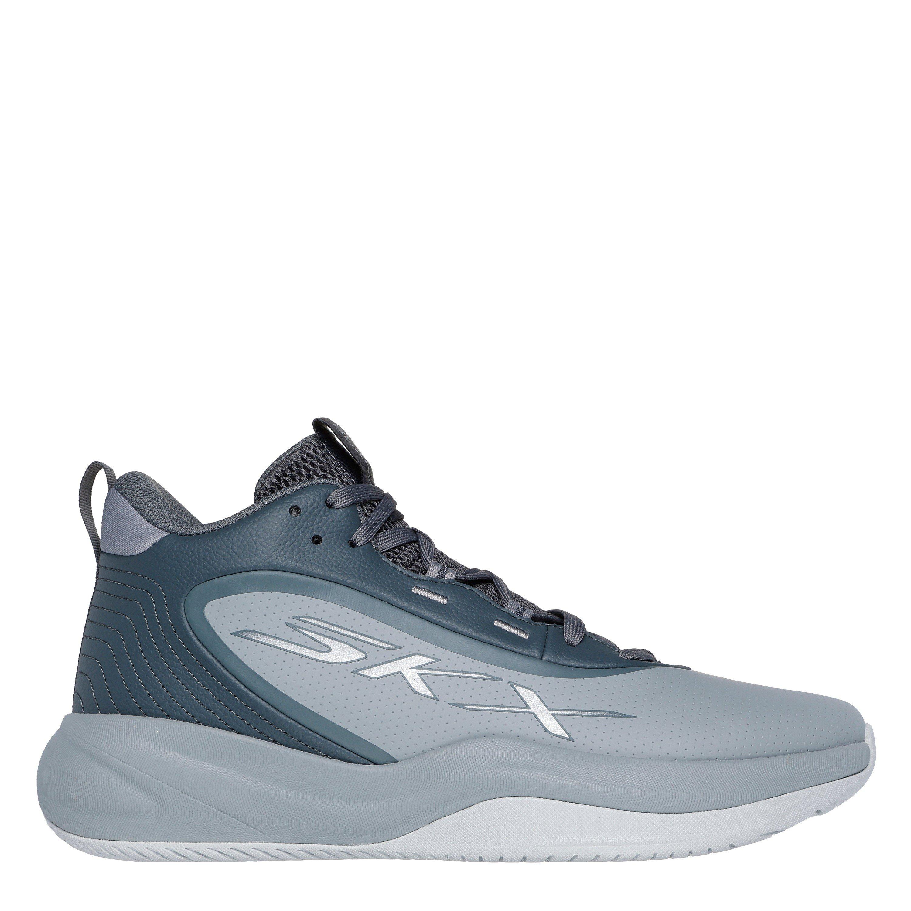 Grey - Skechers - League Low-Top Basketball - 1