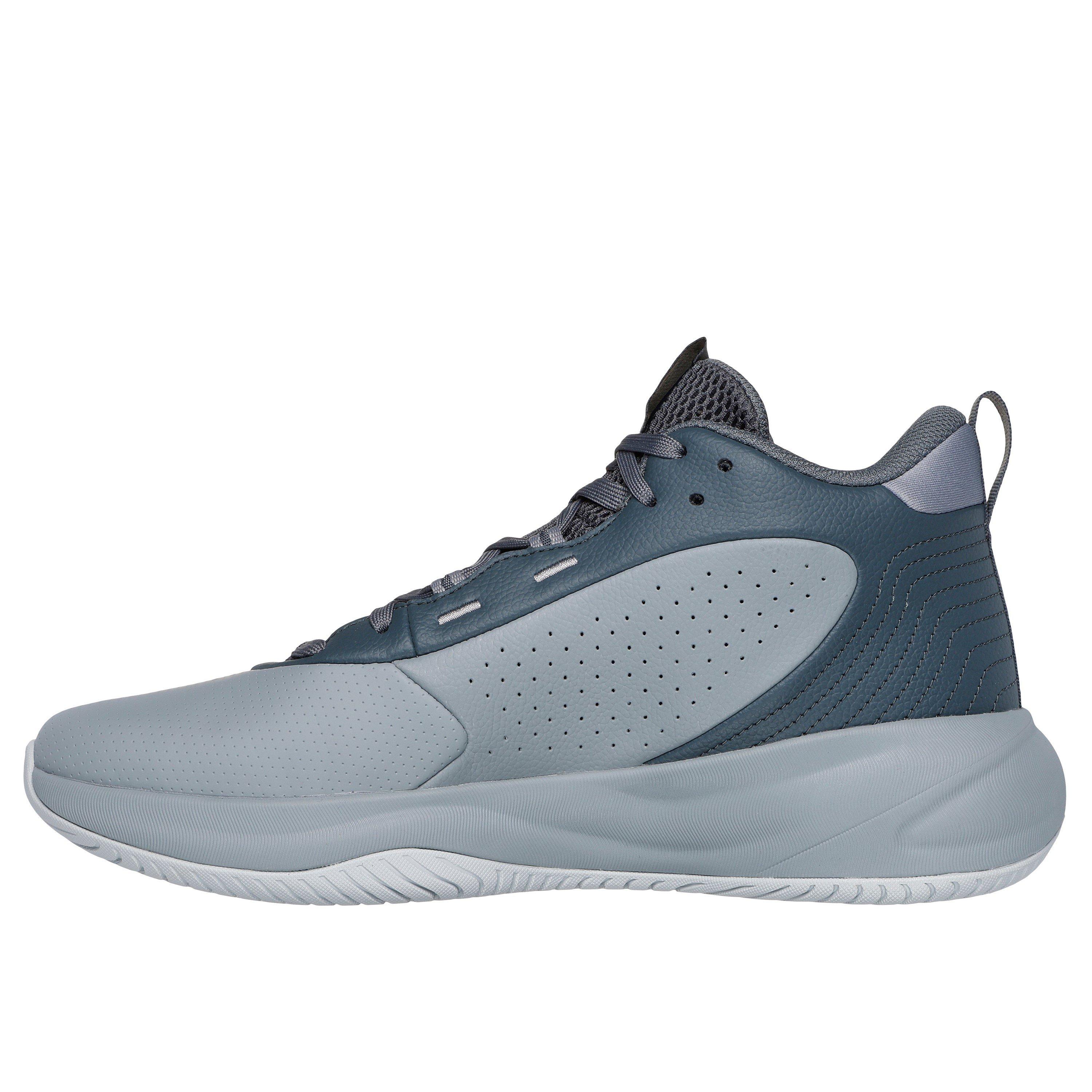 Grey - Skechers - League Low-Top Basketball - 2