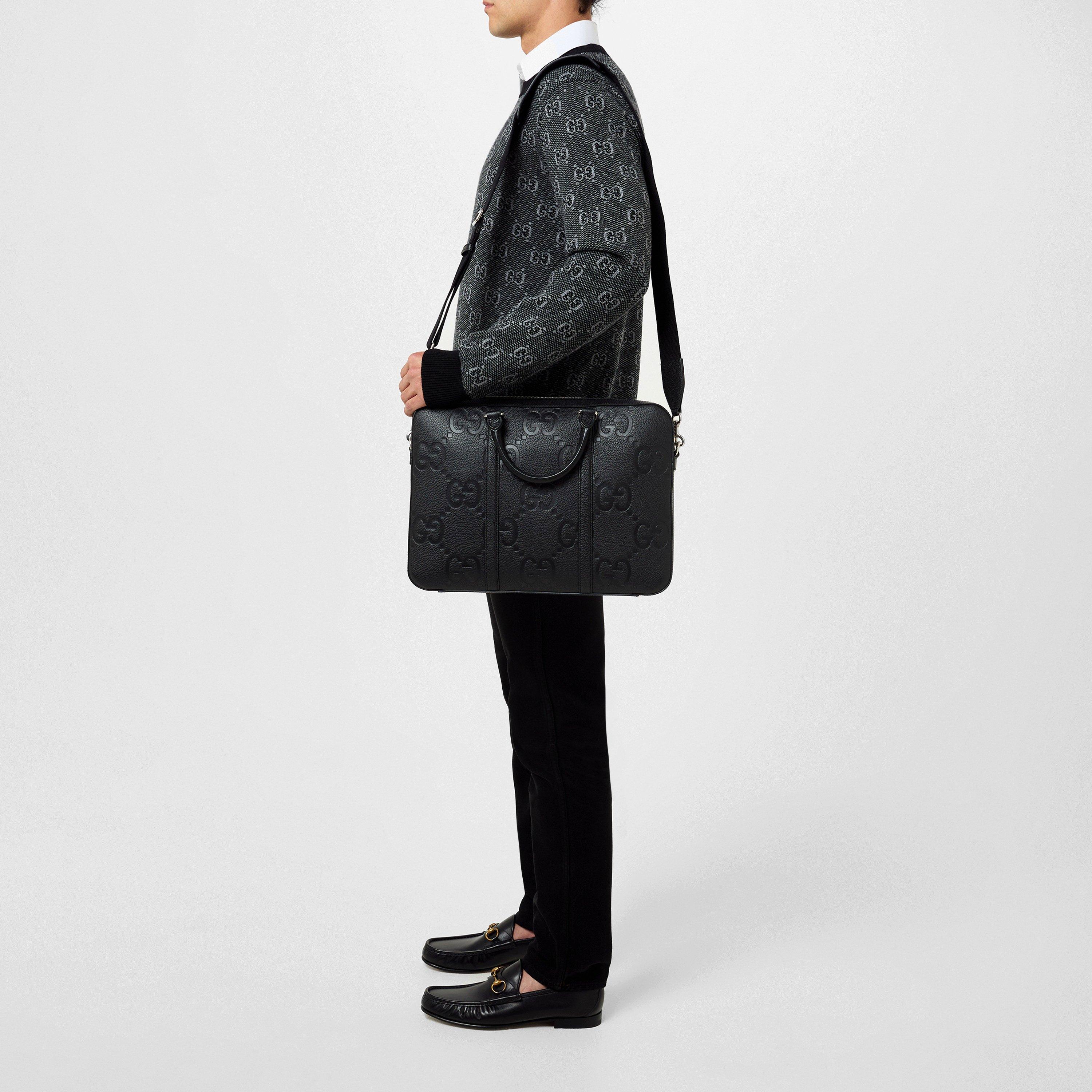 Black - Gucci - Men's Horsebit Leather Roos Loafers - 8