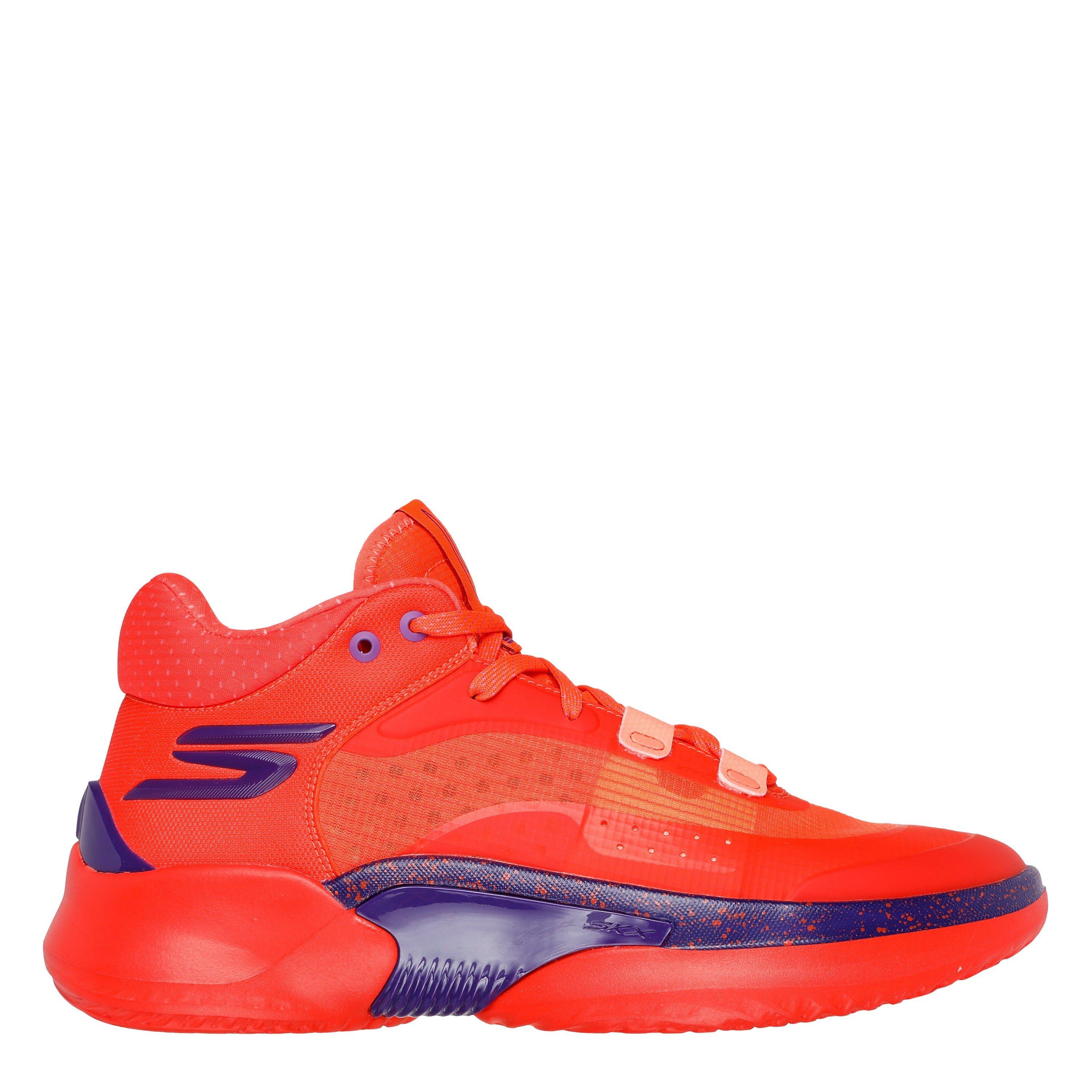 Skechers Men's Basketball Skx Resagrip Trainers - Orange - 11.5 (47)