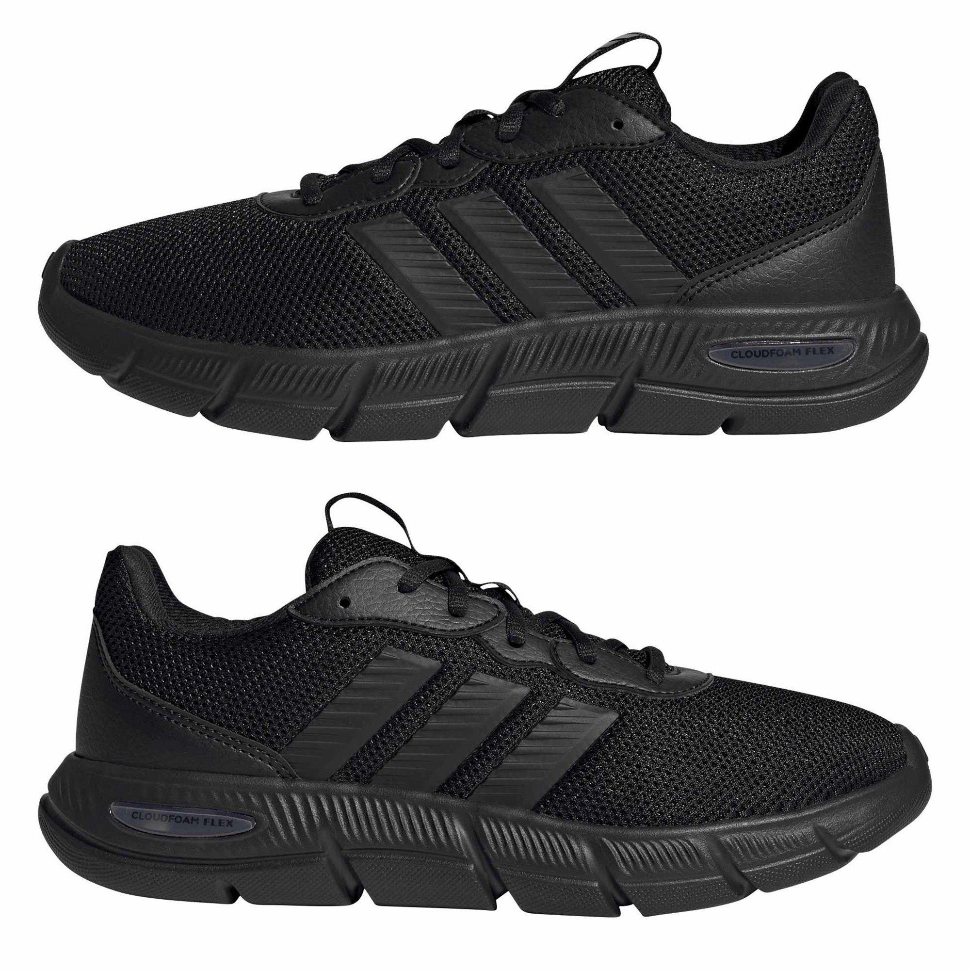 Core Black/Grey - adidas - Cloudfoam Flex Womens Shoes - 9