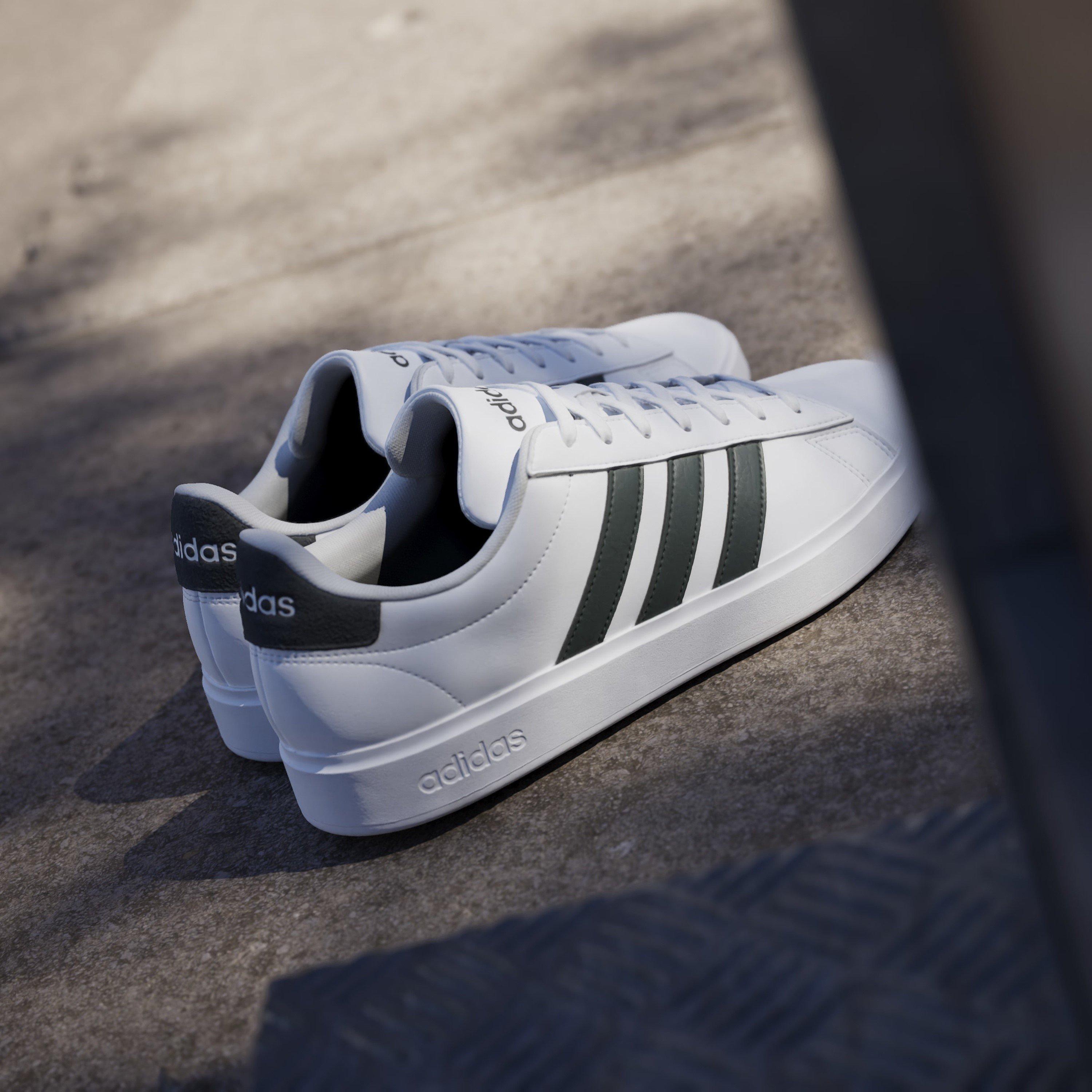 White/Shadow Gr - adidas - Low-Top Trainers - 13