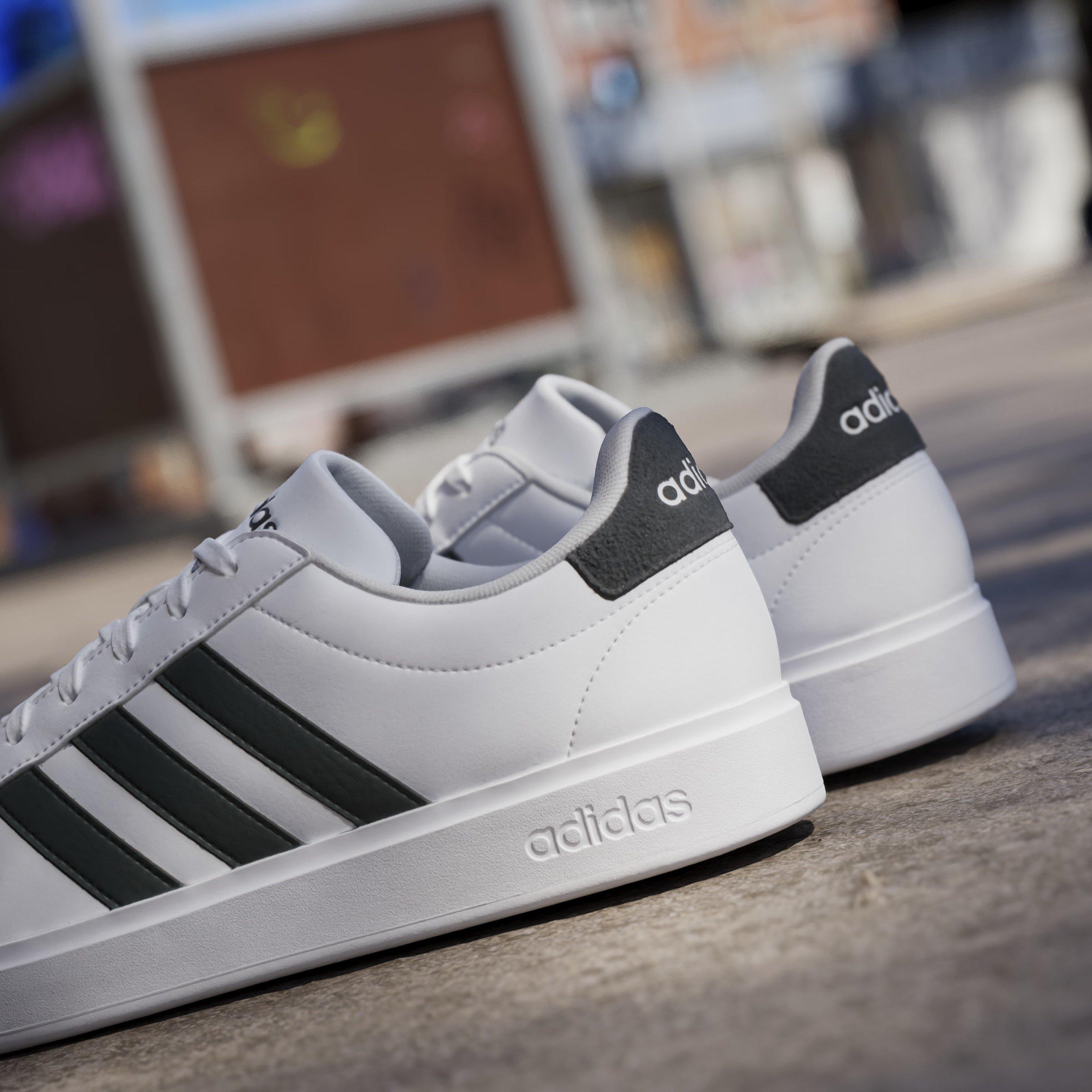 White/Shadow Gr - adidas - Low-Top Trainers - 16