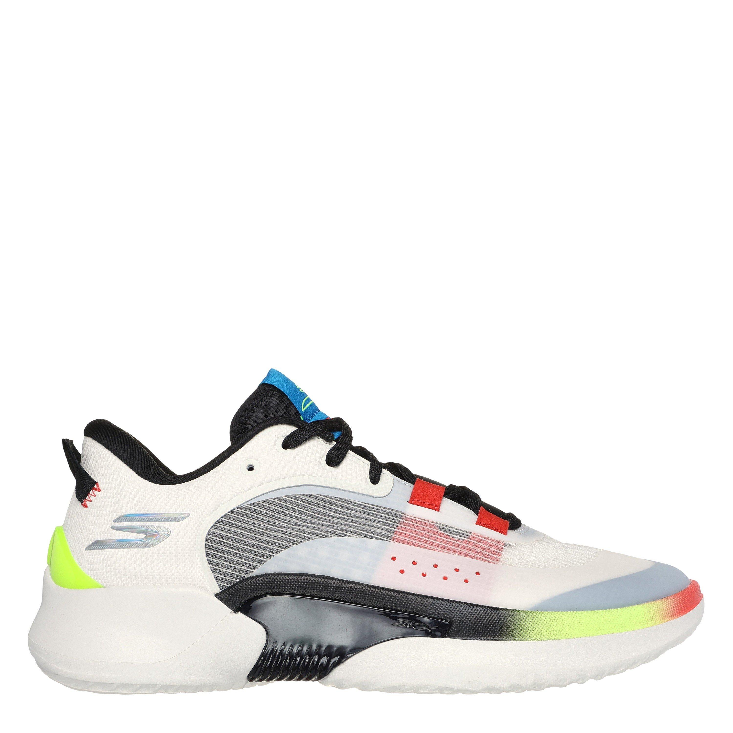 Skechers Men's Resagrip Basketball Trainers - Black/White - 14 (49.5)