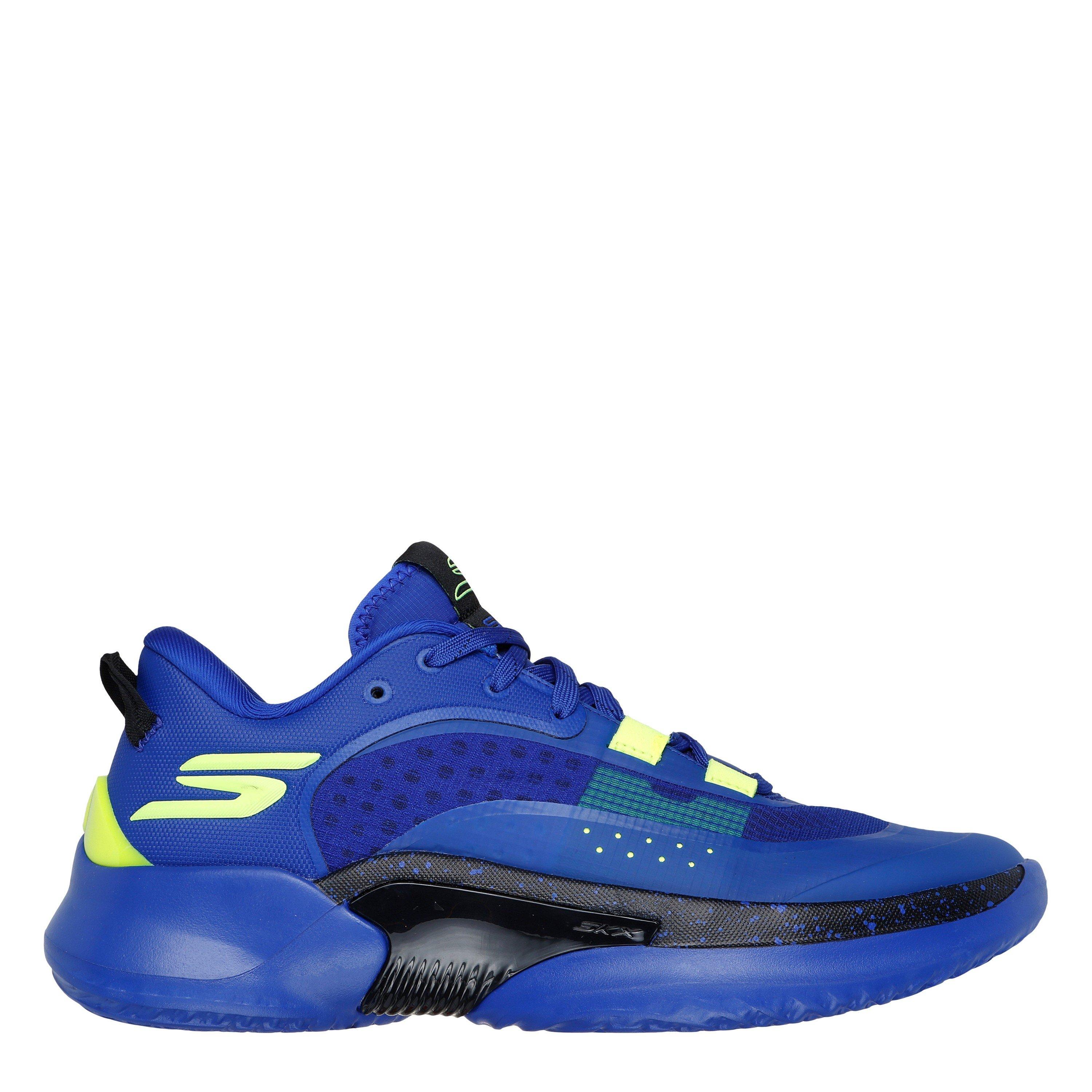 Skechers Men's Resagrip Basketball Trainers - Blue/Black - 14 (49.5)
