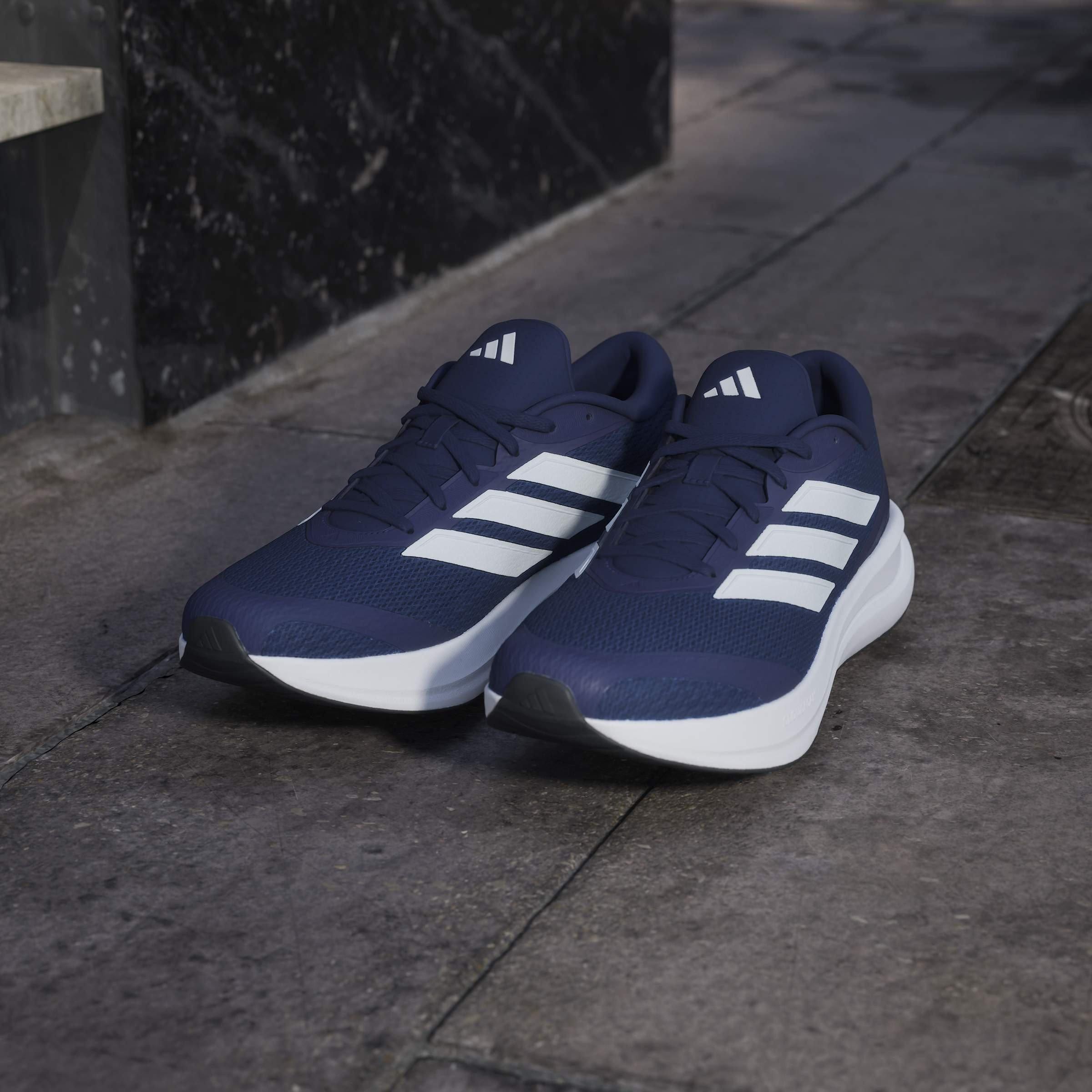 Blue/White/Blk - adidas - Runfalcon 6 Womens Running Shoes - 15