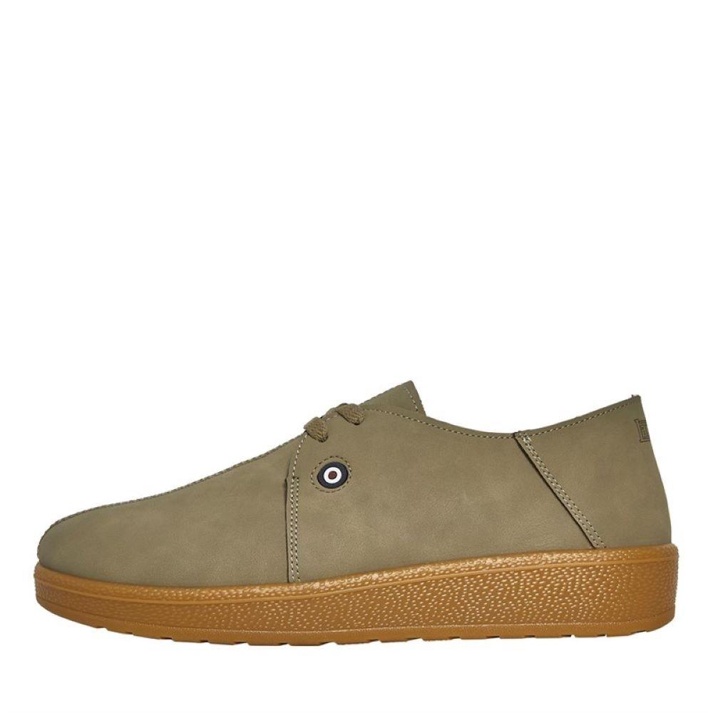 Lambretta Men's Perez Court Trainers - Sand - 10 (45)