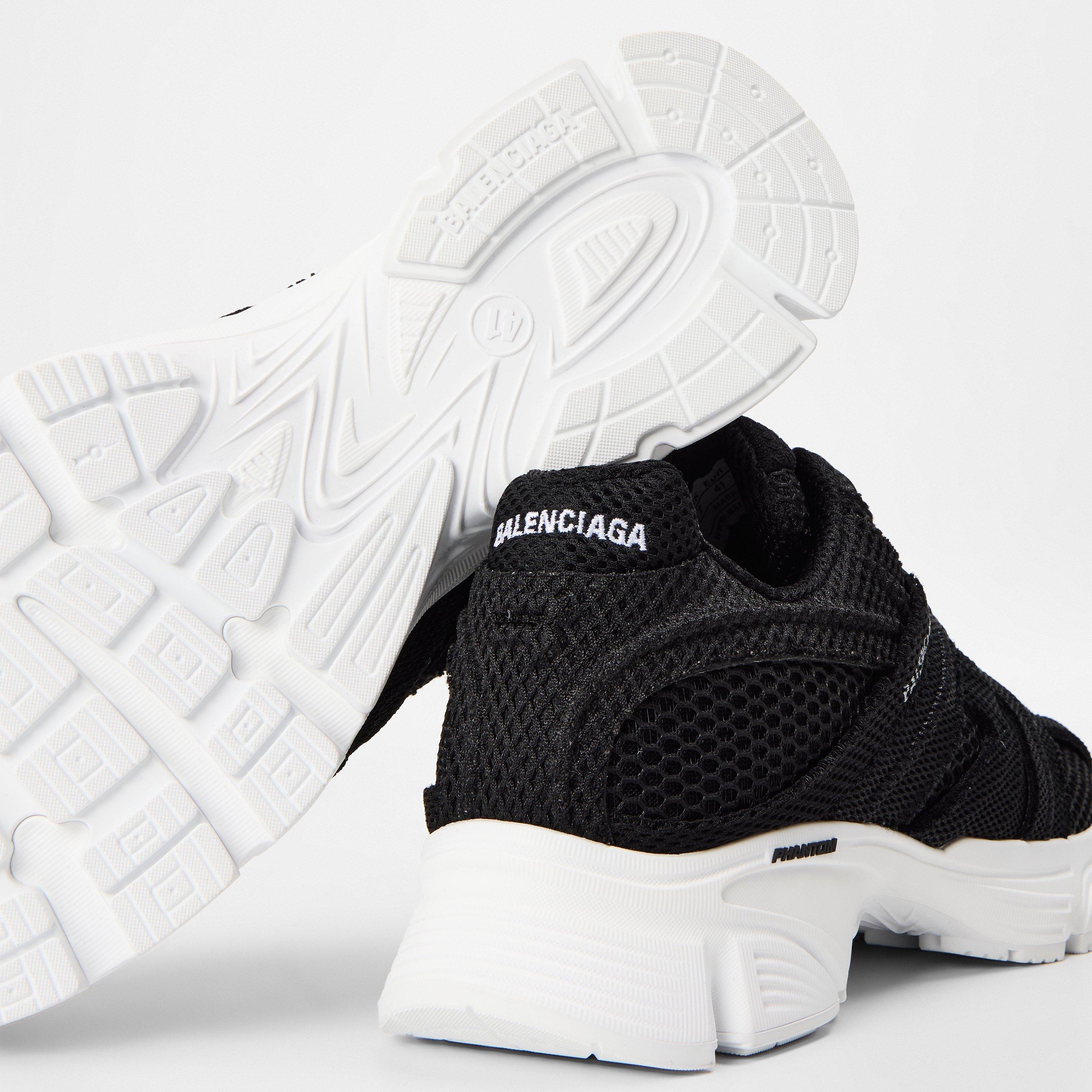 Black/White - Balenciaga - Men's Chunky Trainers, Chunky Style - 3