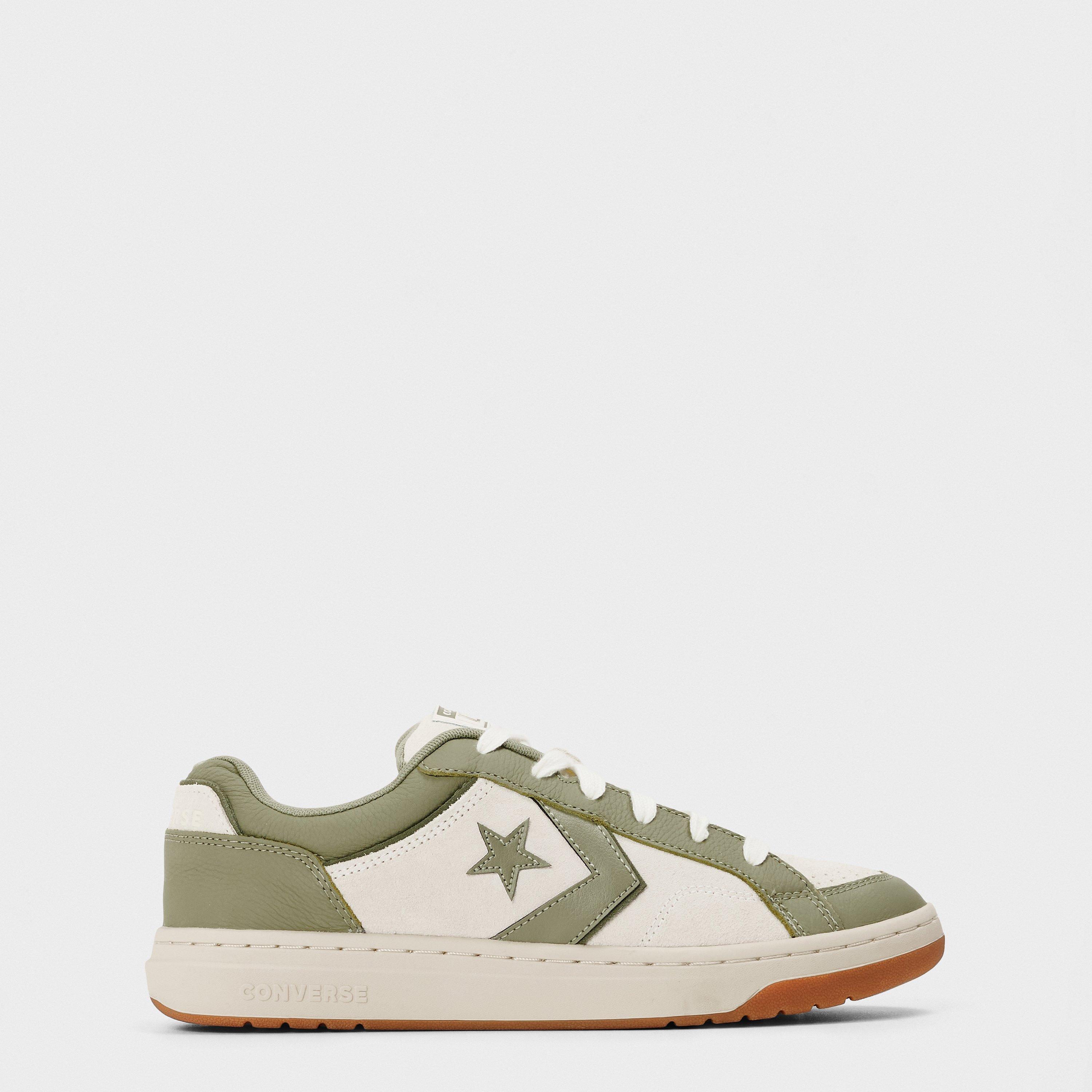 Converse Men's Basket Canvas Low-Top Trainers - Egret/Ivory - 8 (42)