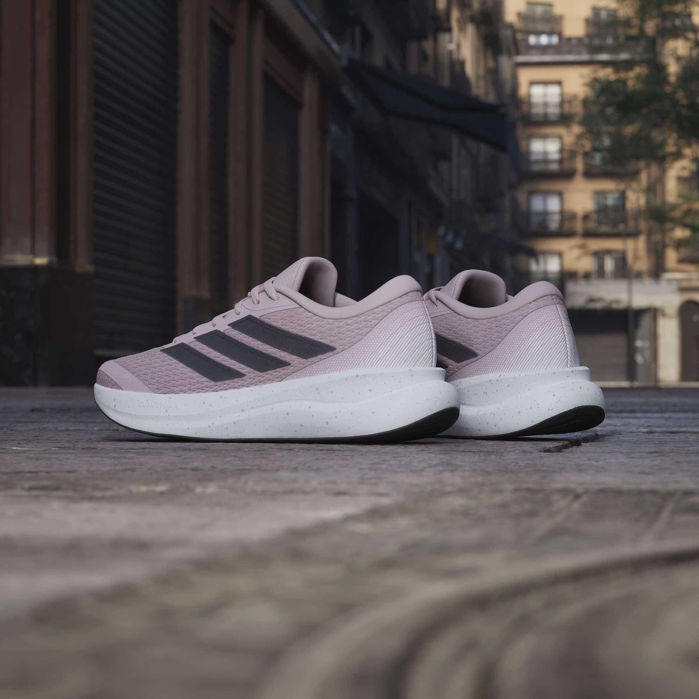 Lilac/Carbon - adidas - Runfalcon 6 Womens Running Shoes - 13