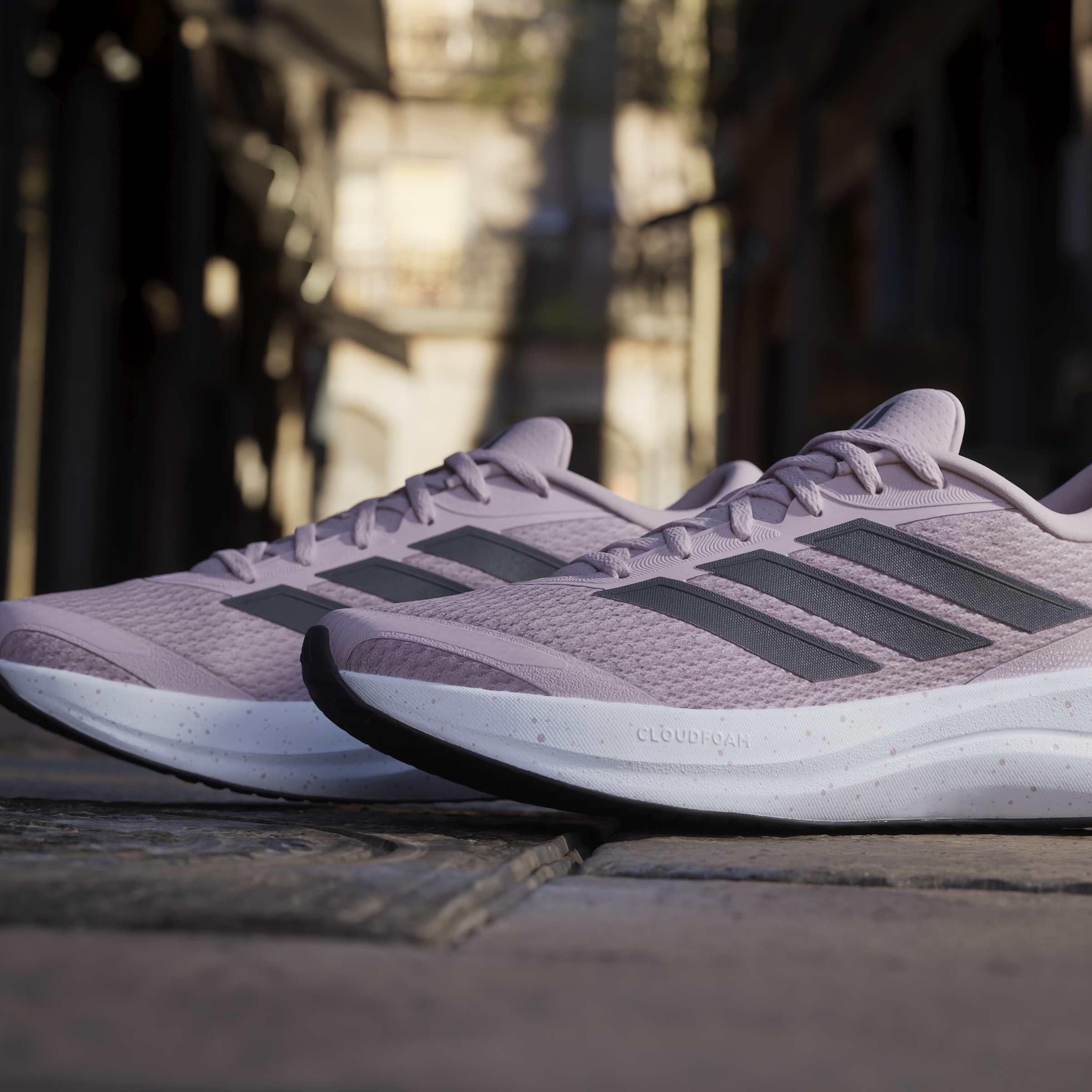 Lilac/Carbon - adidas - Runfalcon 6 Womens Running Shoes - 16