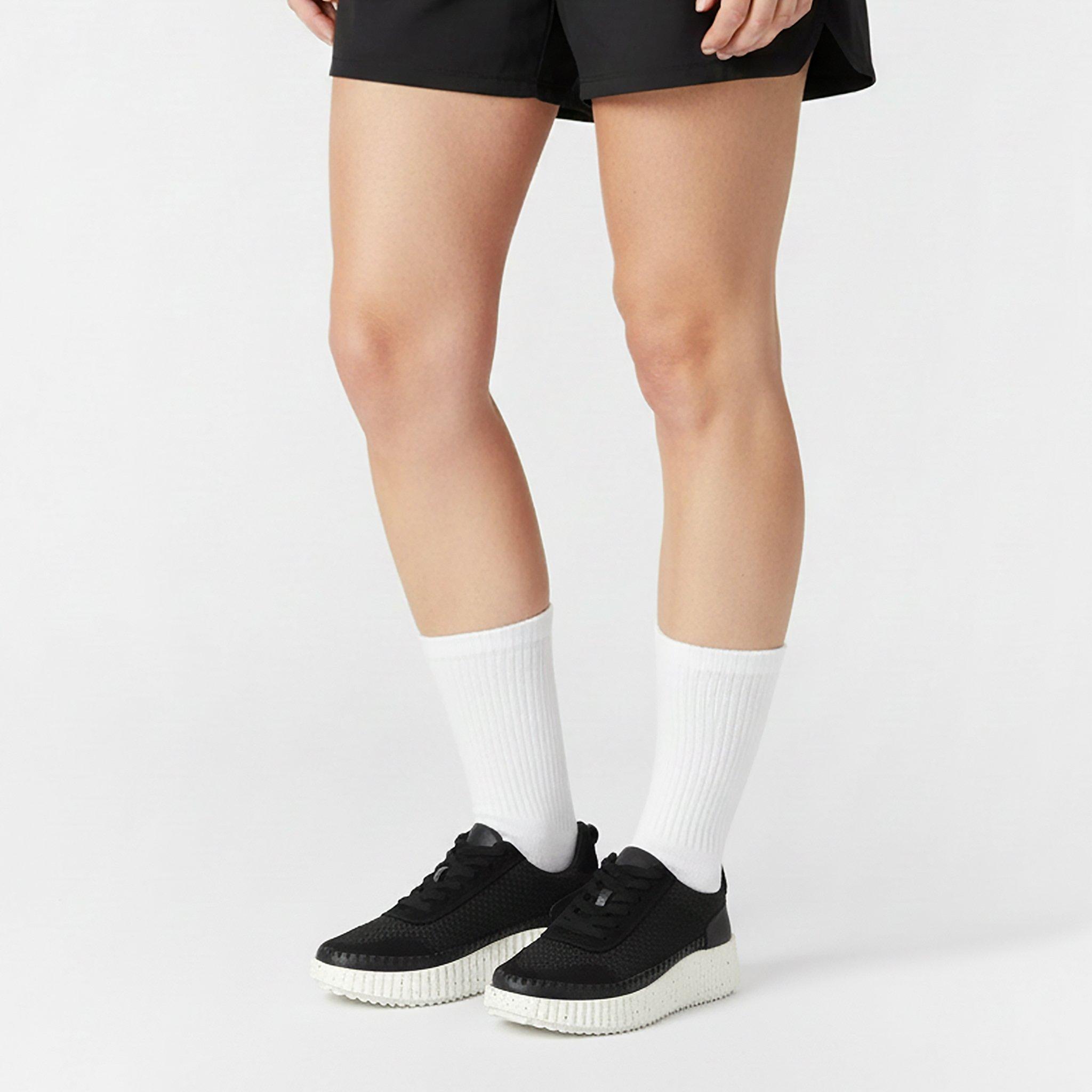 Schwarz - Jack Wills - Women's Wedge Trainers - 3