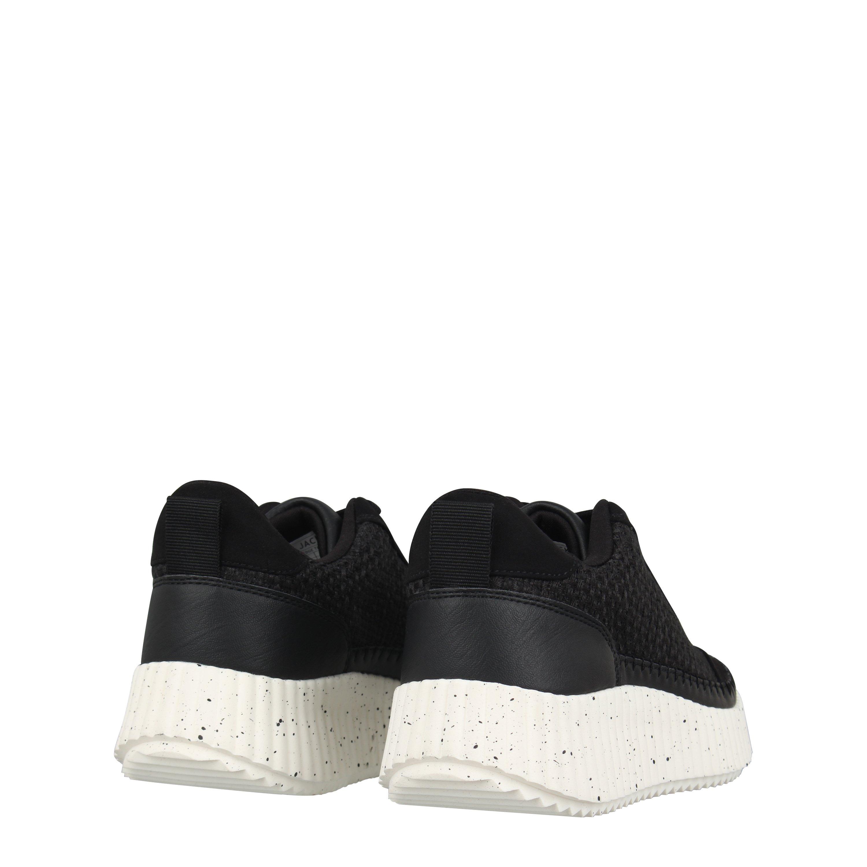 Schwarz - Jack Wills - Women's Wedge Trainers - 5