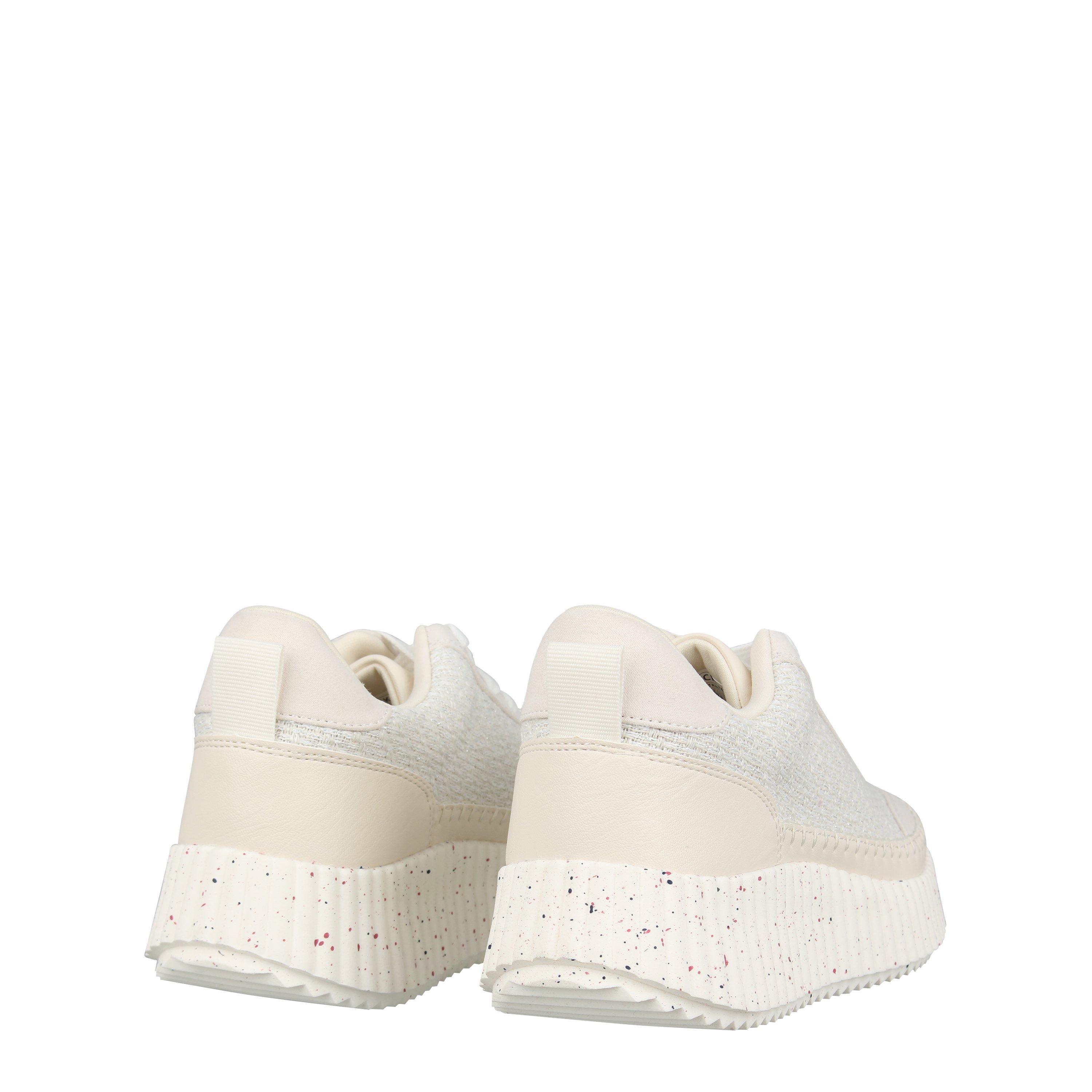 Cremefarben - Jack Wills - Women's Wedge Trainers - 4