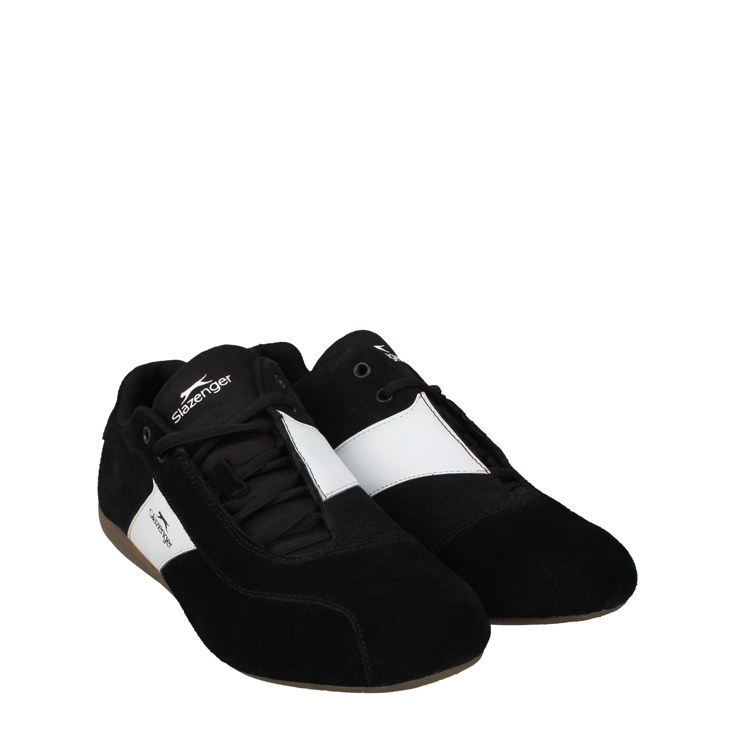 Black/White - Slazenger - Slaz Coast Low-Top Trainers - 3