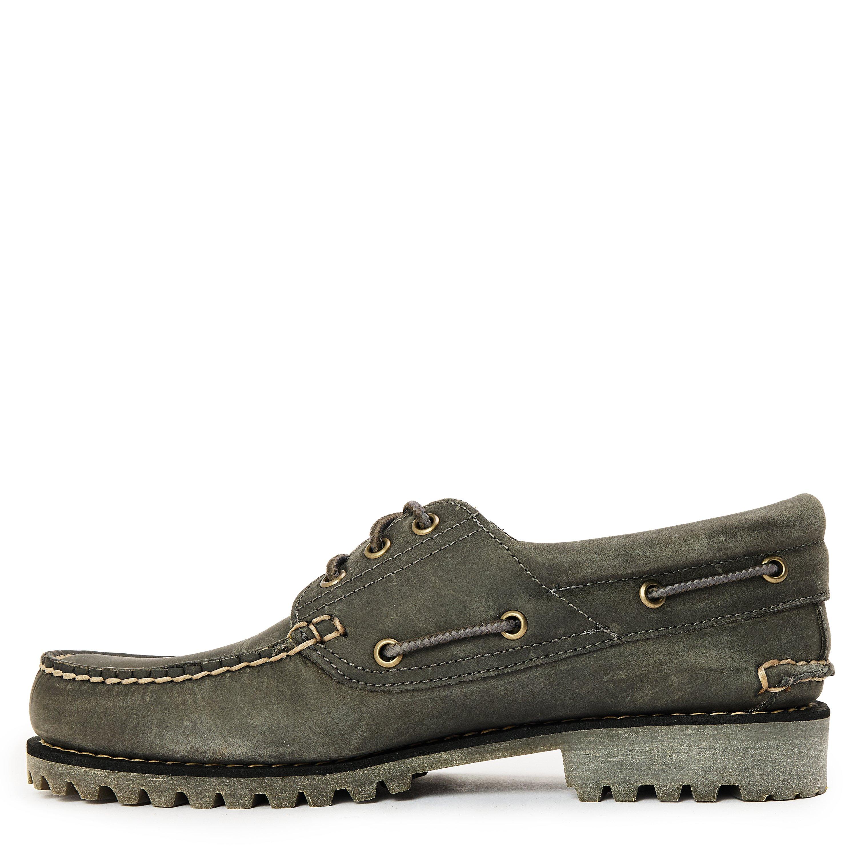 Med Grey Grain - Timberland - Timberland Authentic Boat Shoe Medi - 2