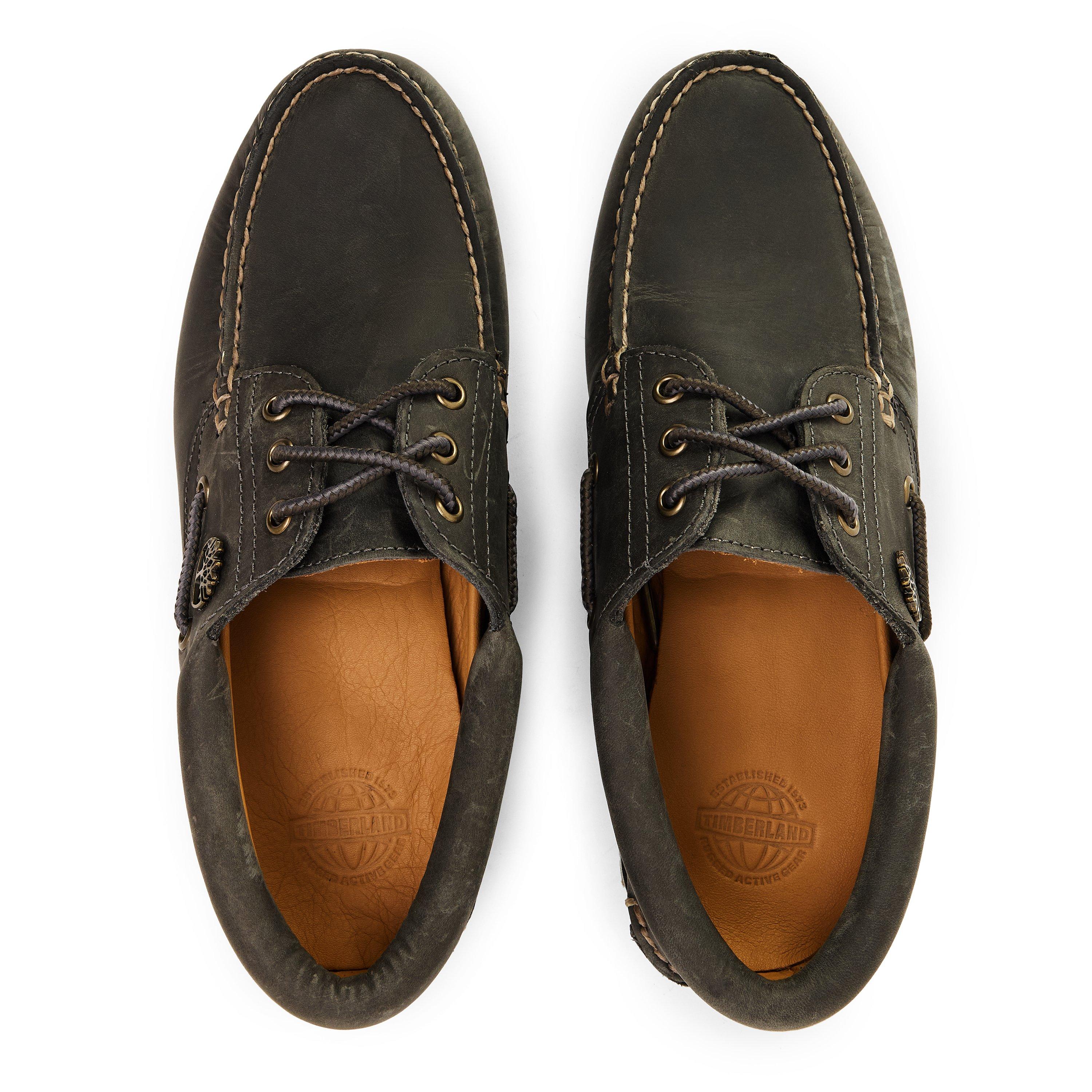 Med Grey Grain - Timberland - Timberland Authentic Boat Shoe Medi - 4