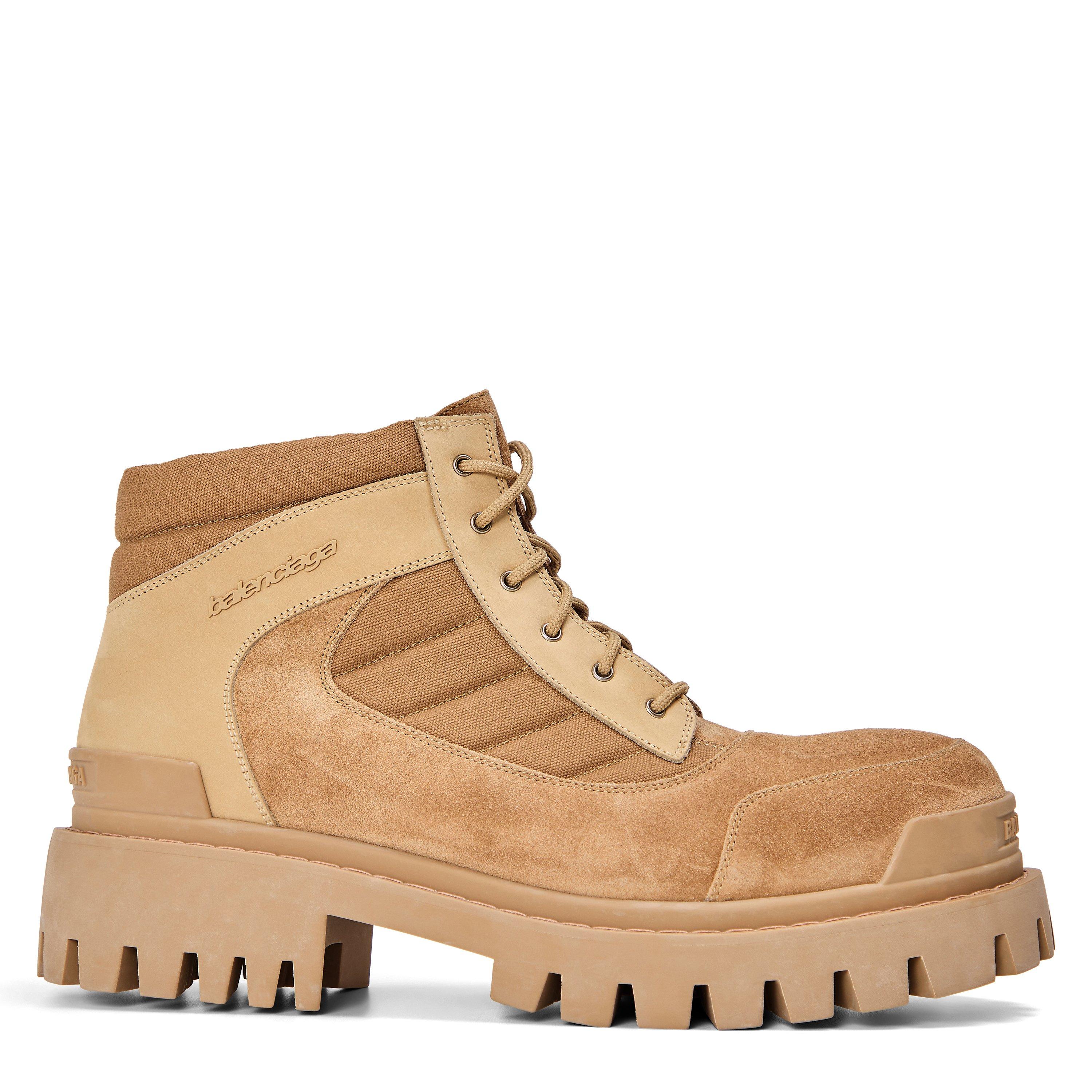 Balenciaga Men's Rugged Hiker Boots - Sand - 9 (43)