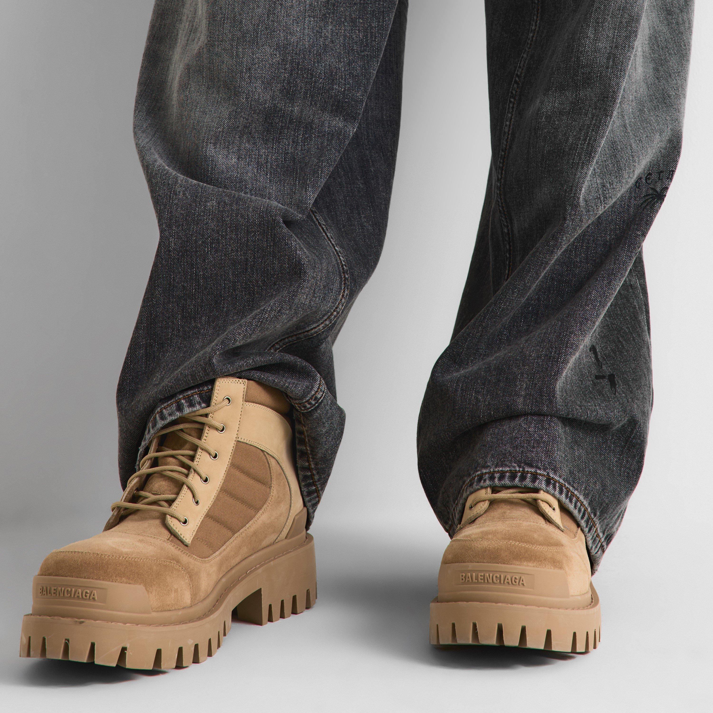 Sand - Balenciaga - Men's Rugged Hiker Boots - 3