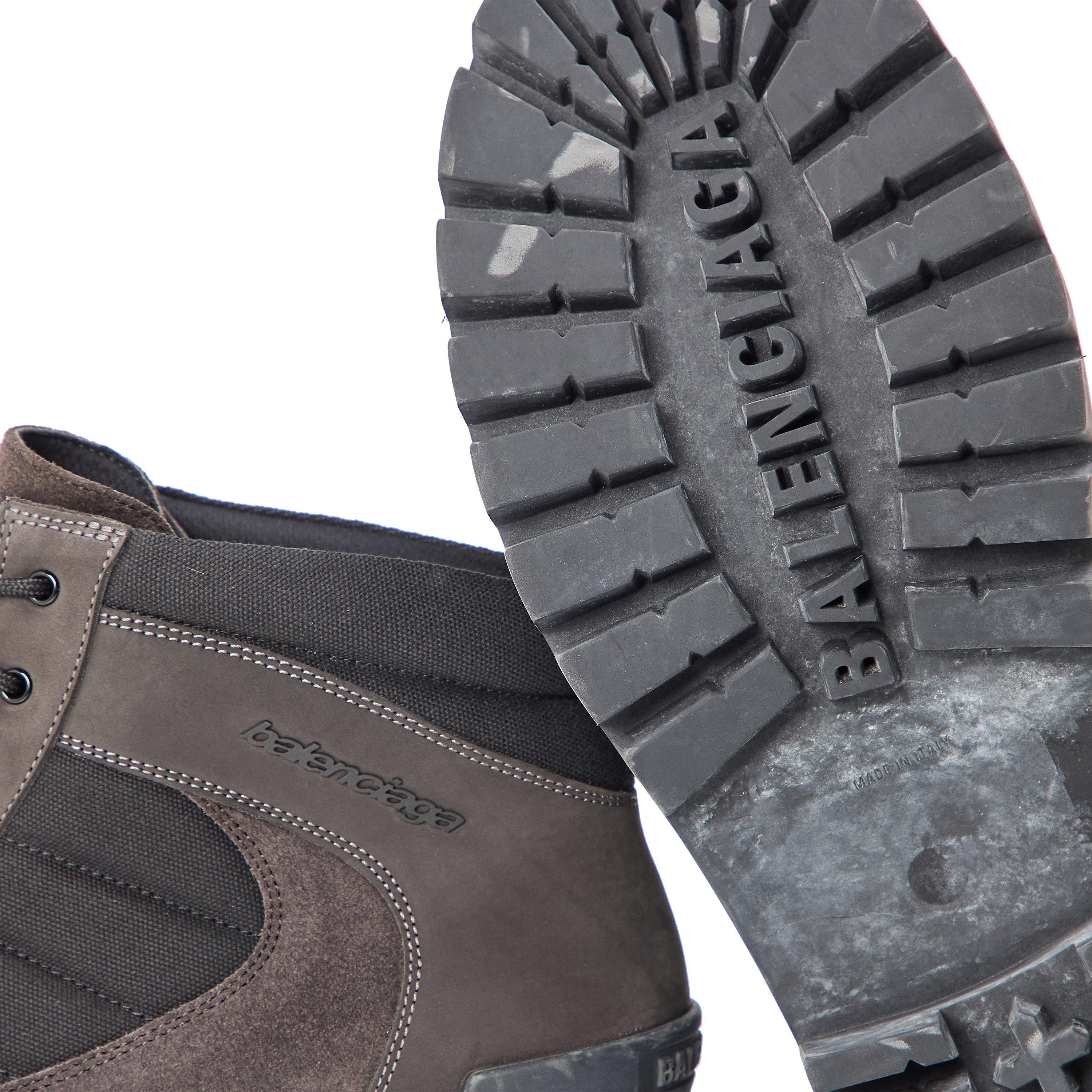 Brown/Black - Balenciaga - Men's Rugged Hiker Boots - 3