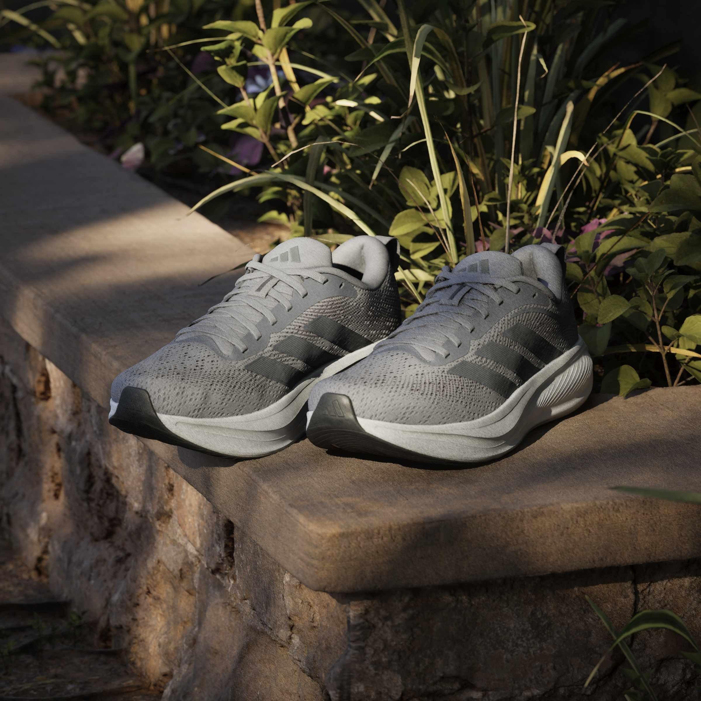 Grey/Onix/Grey - adidas - Response Pace Mens Running Shoes - 12