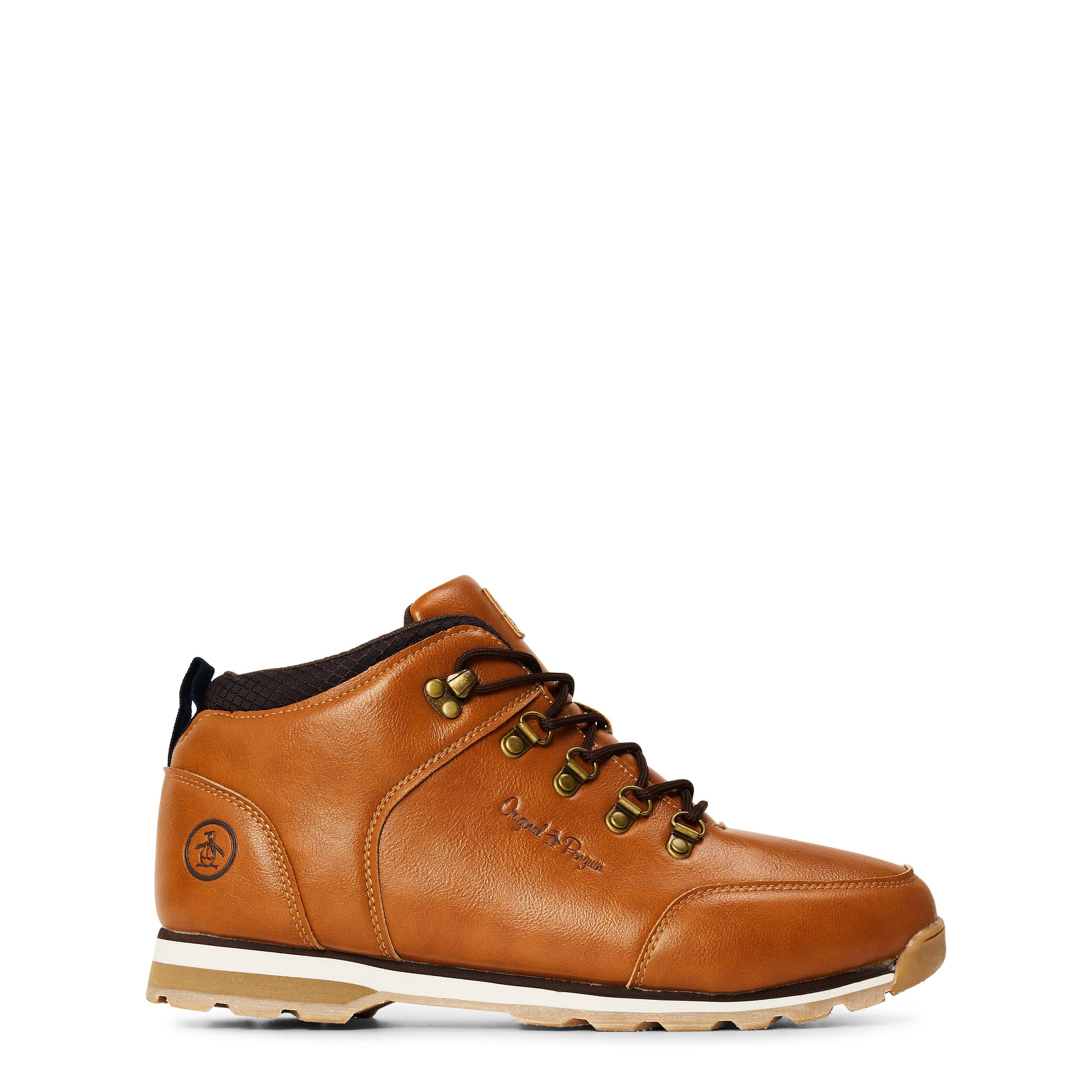 Original Penguin Men's Ember Hiker Rugged Boots - Brown - 6 (39)