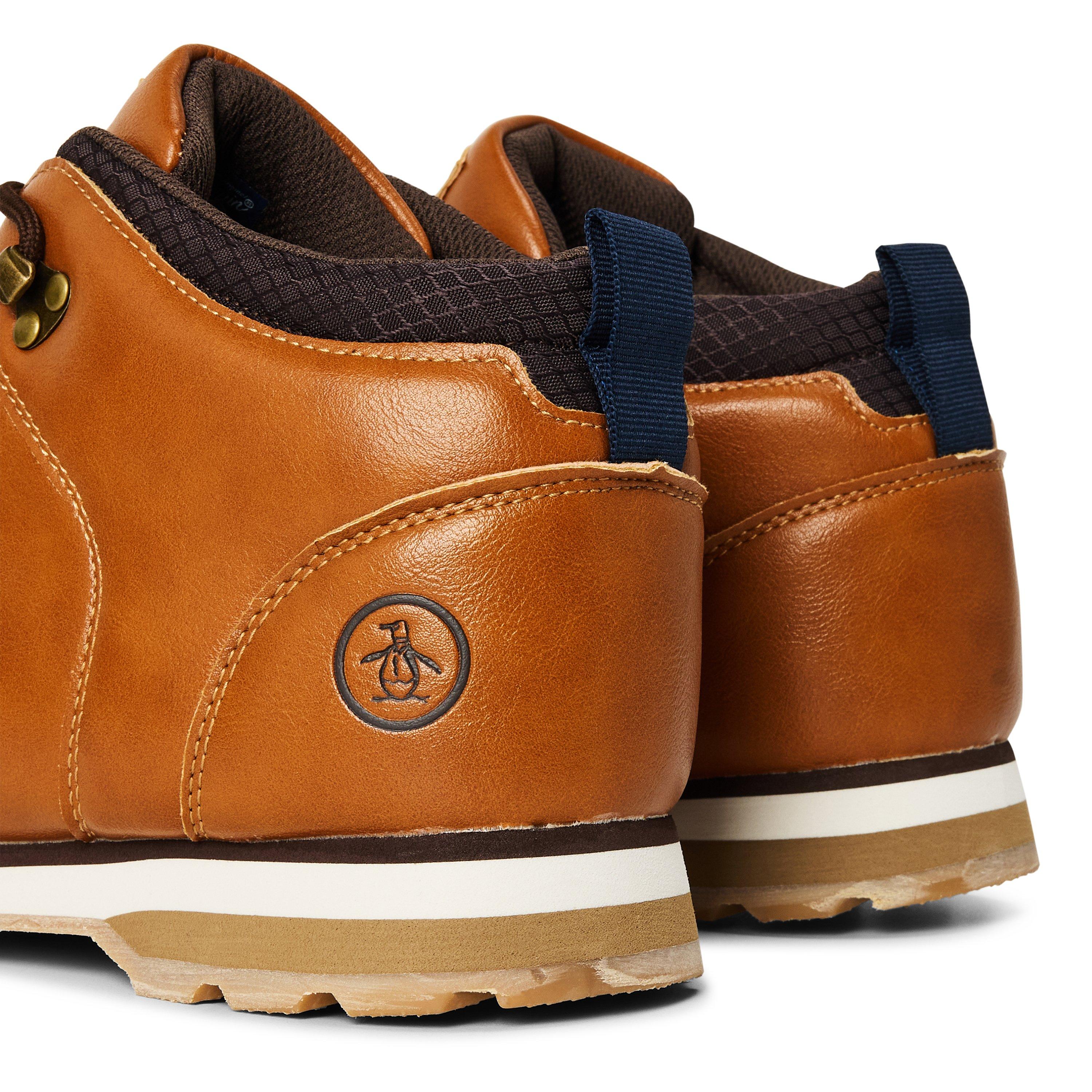 Brown - Original Penguin - Men's Ember Hiker Rugged Boots - 3