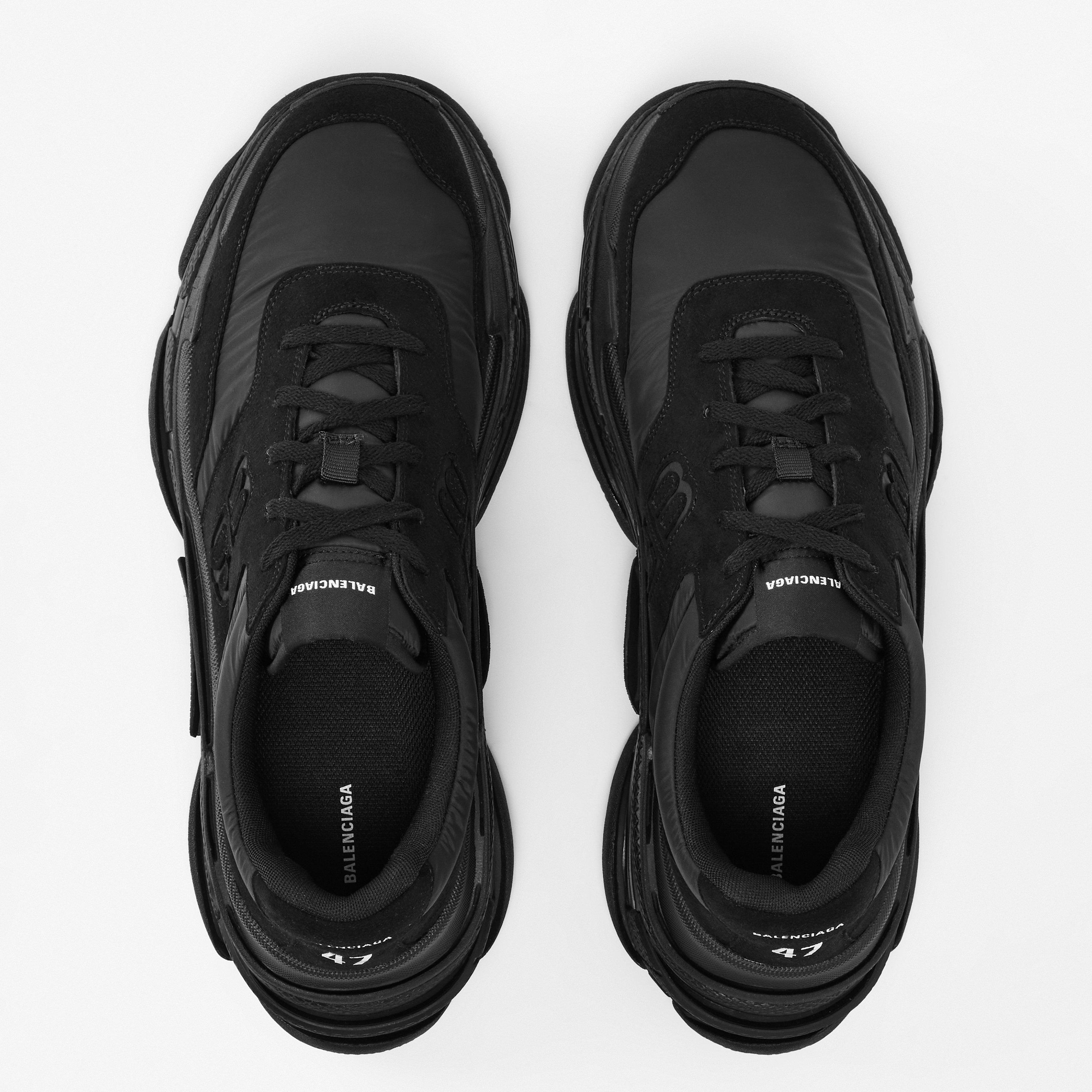 Black - Balenciaga - Triple S Panelled Sneakers - 4