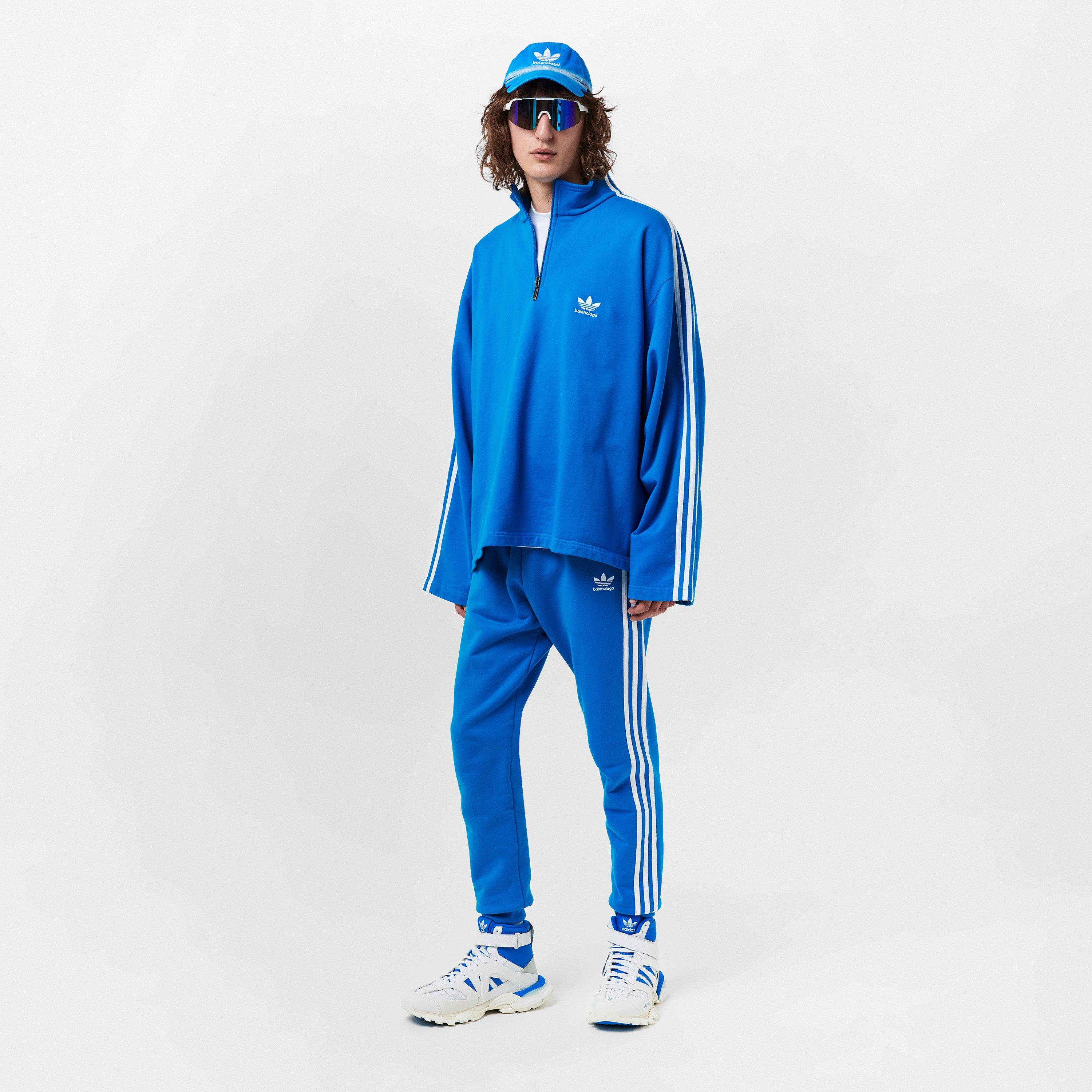 White/Blue - Balenciaga - Men's High Top Design Shoes - 6