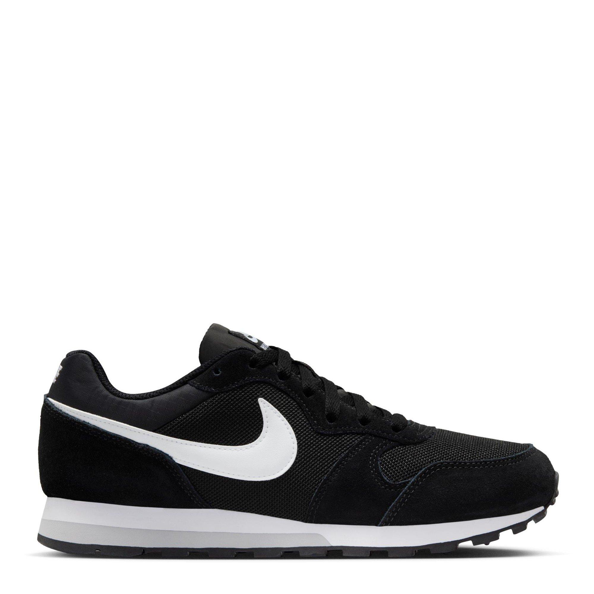 Nike Women's Md Runner 2 - Black/White-Wol - 3.5 (36.5)