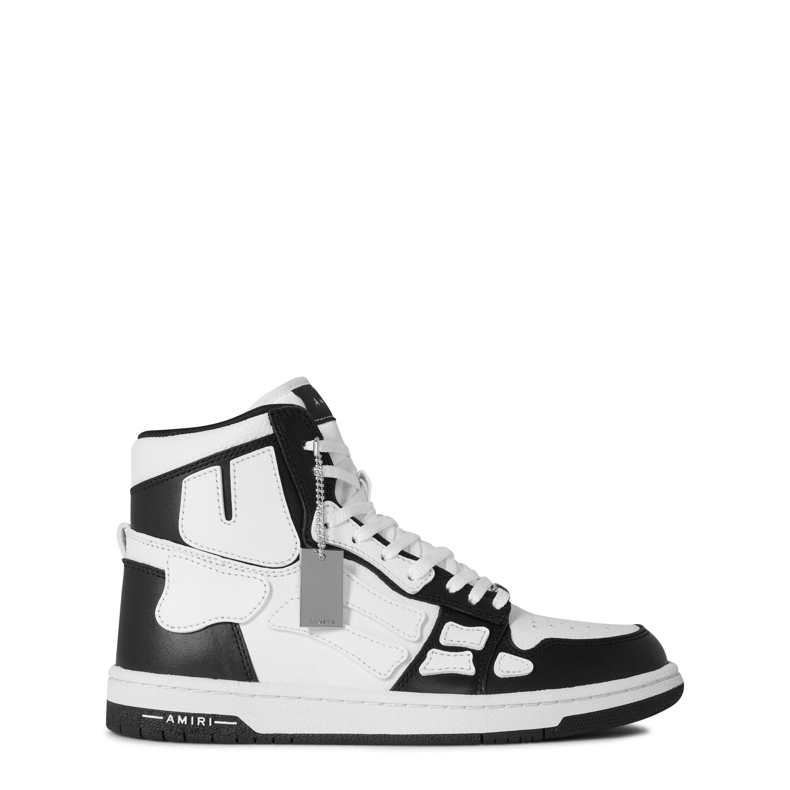 Black/White 004 - Amiri - Skeleton High Top Trainers - 1