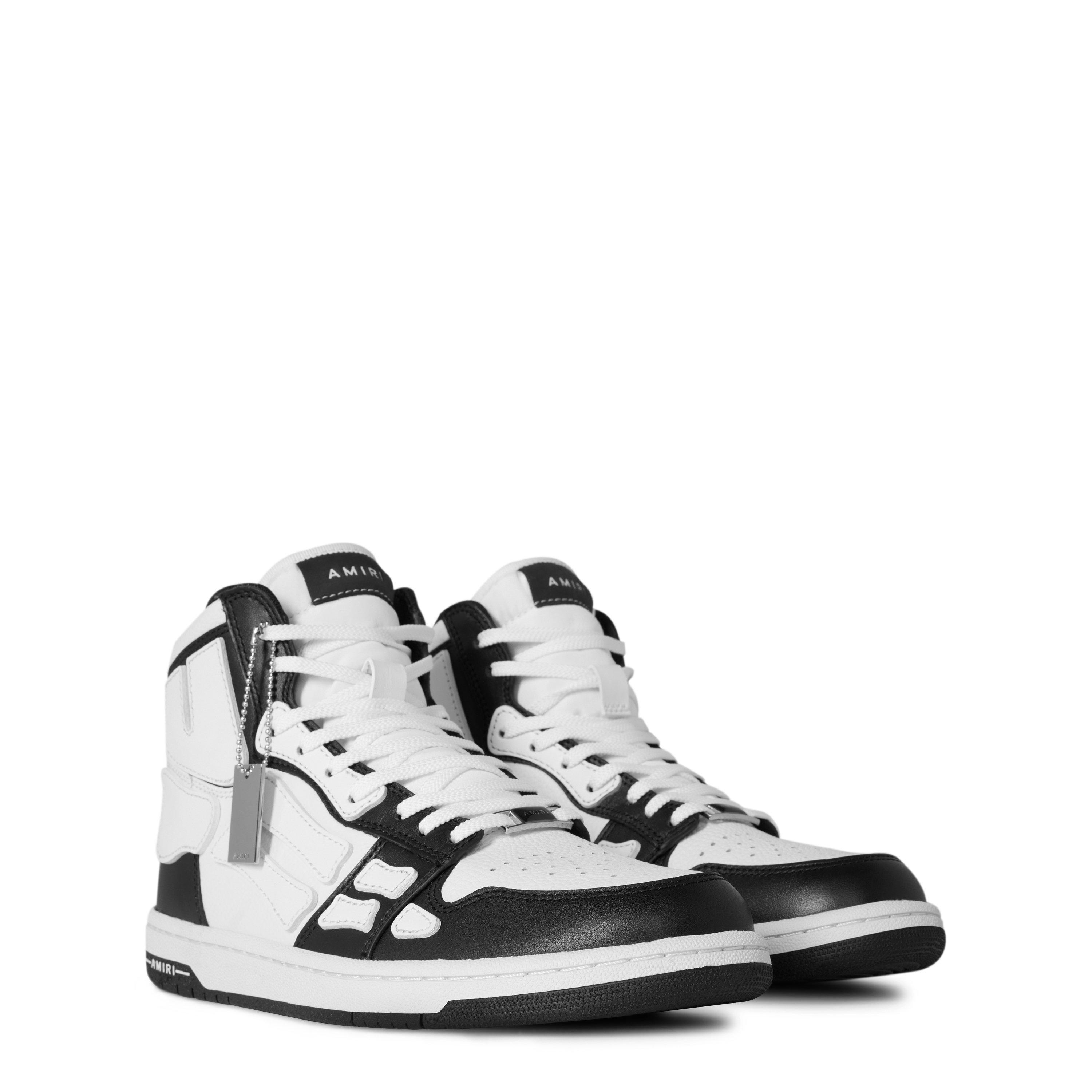 Black/White 004 - Amiri - Skeleton High Top Trainers - 4