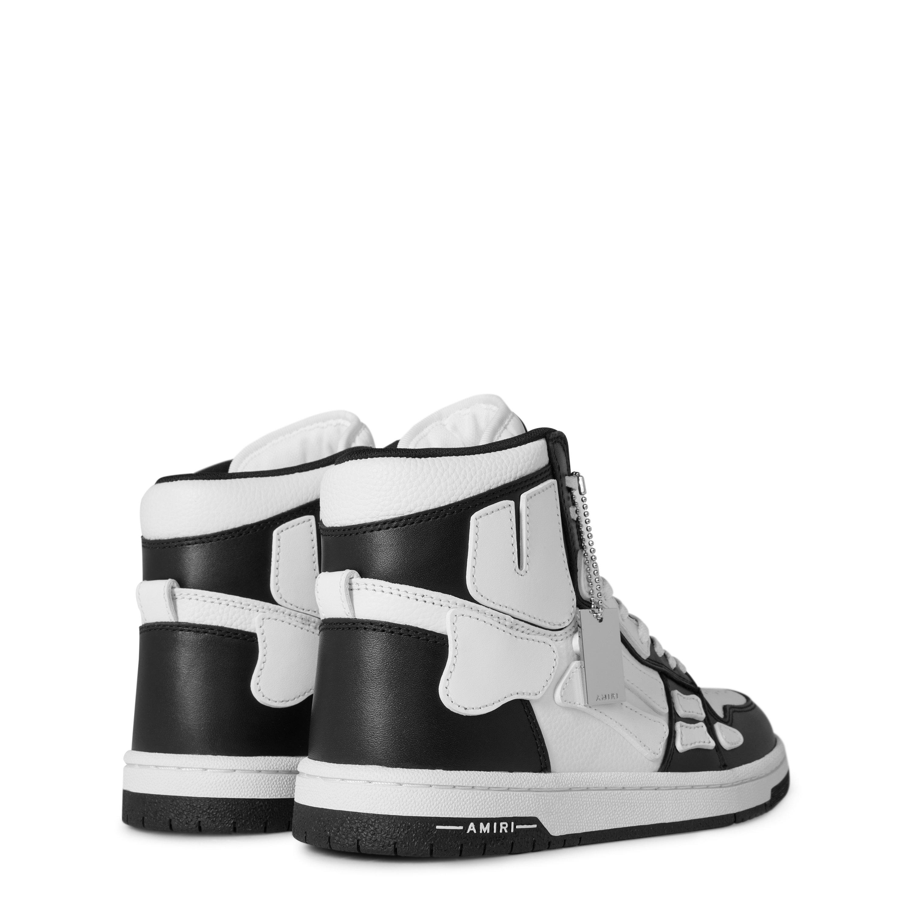 アミリ スニーカー Skeleton High Top Trainers / Tシャツも! Amiri Skel Top High Sneakers Skeleton Black/White Size 44