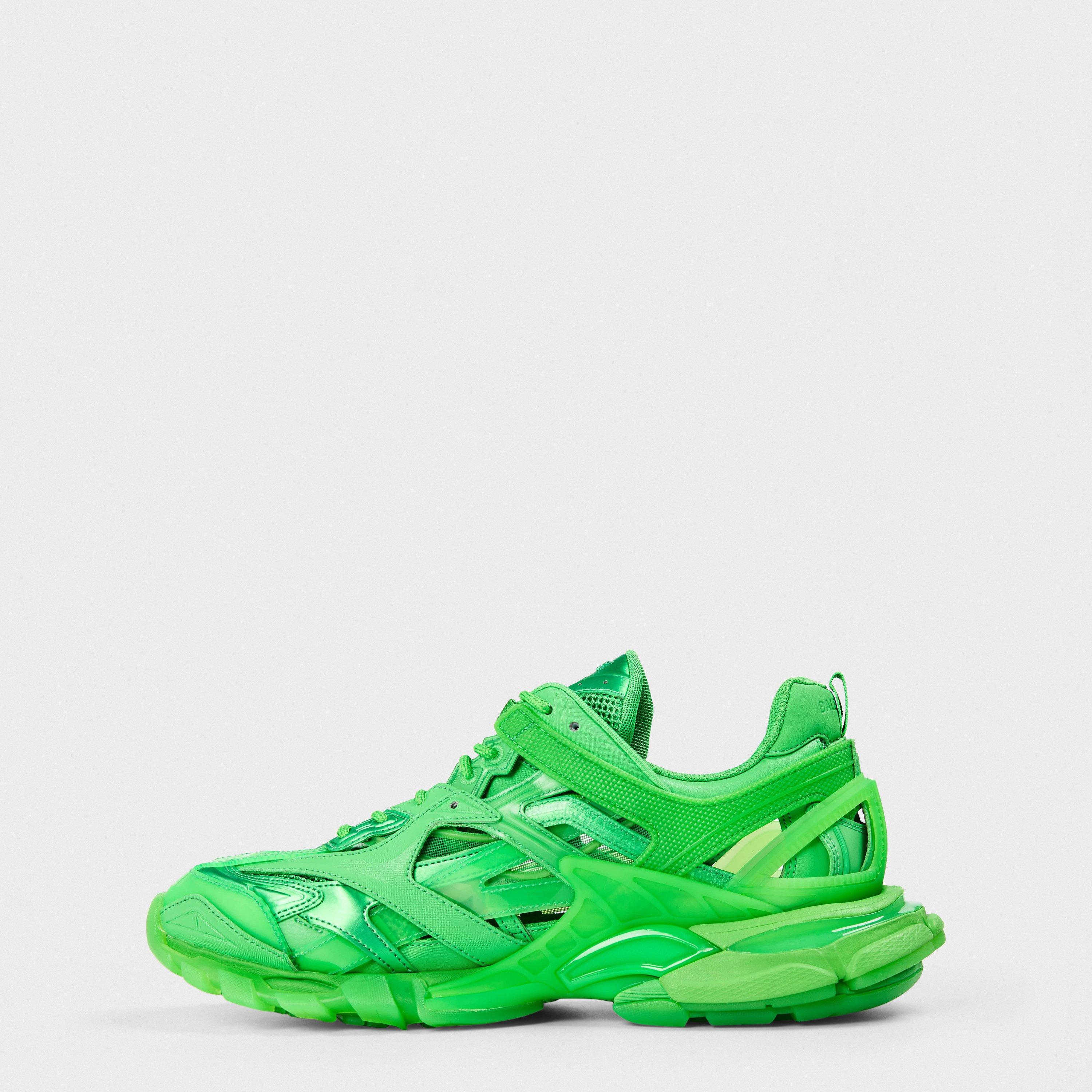 Green - Balenciaga - Men's Chunky Trainers, Chunky Style - 2