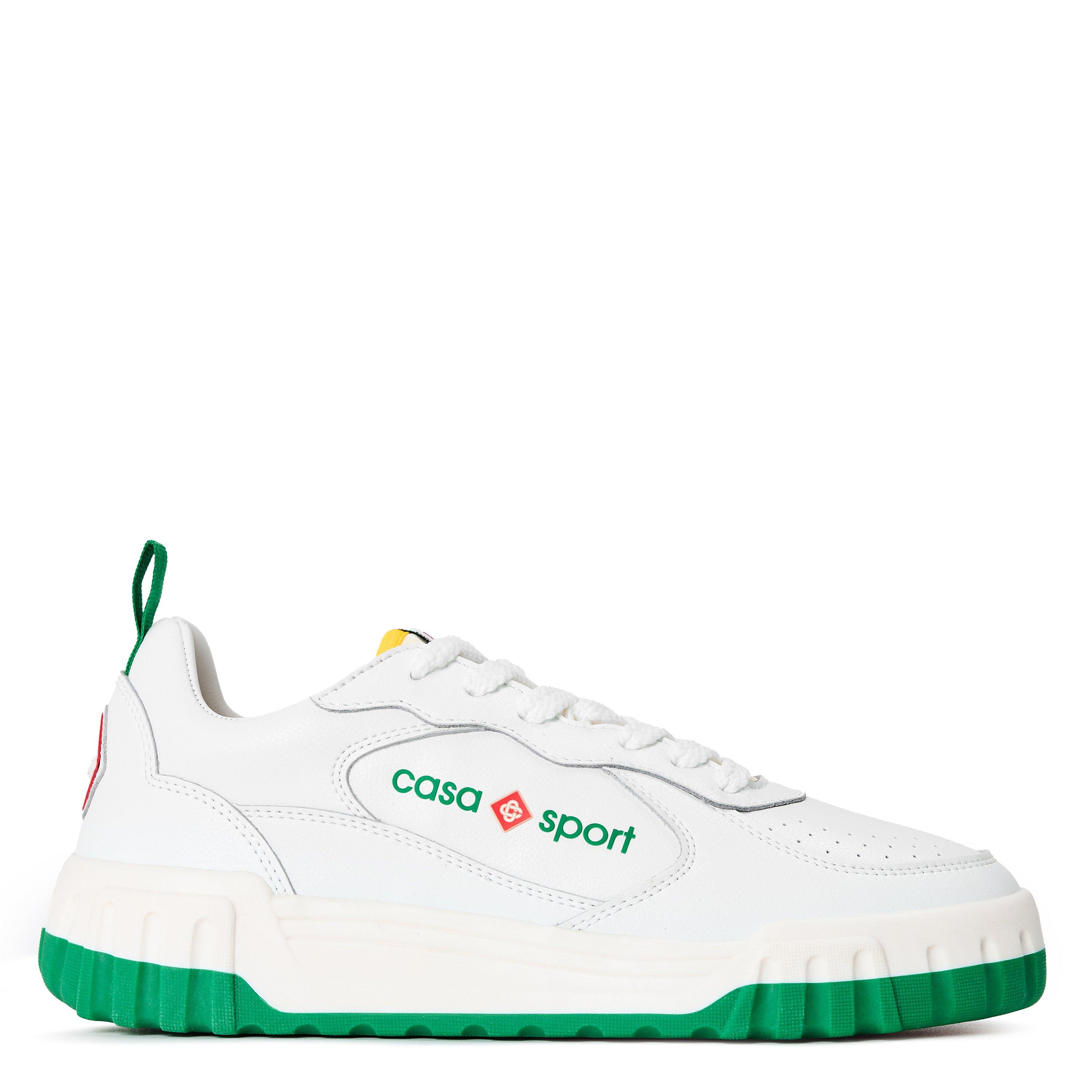 White Green - Casablanca - Casa Court Trainers 99 - 1