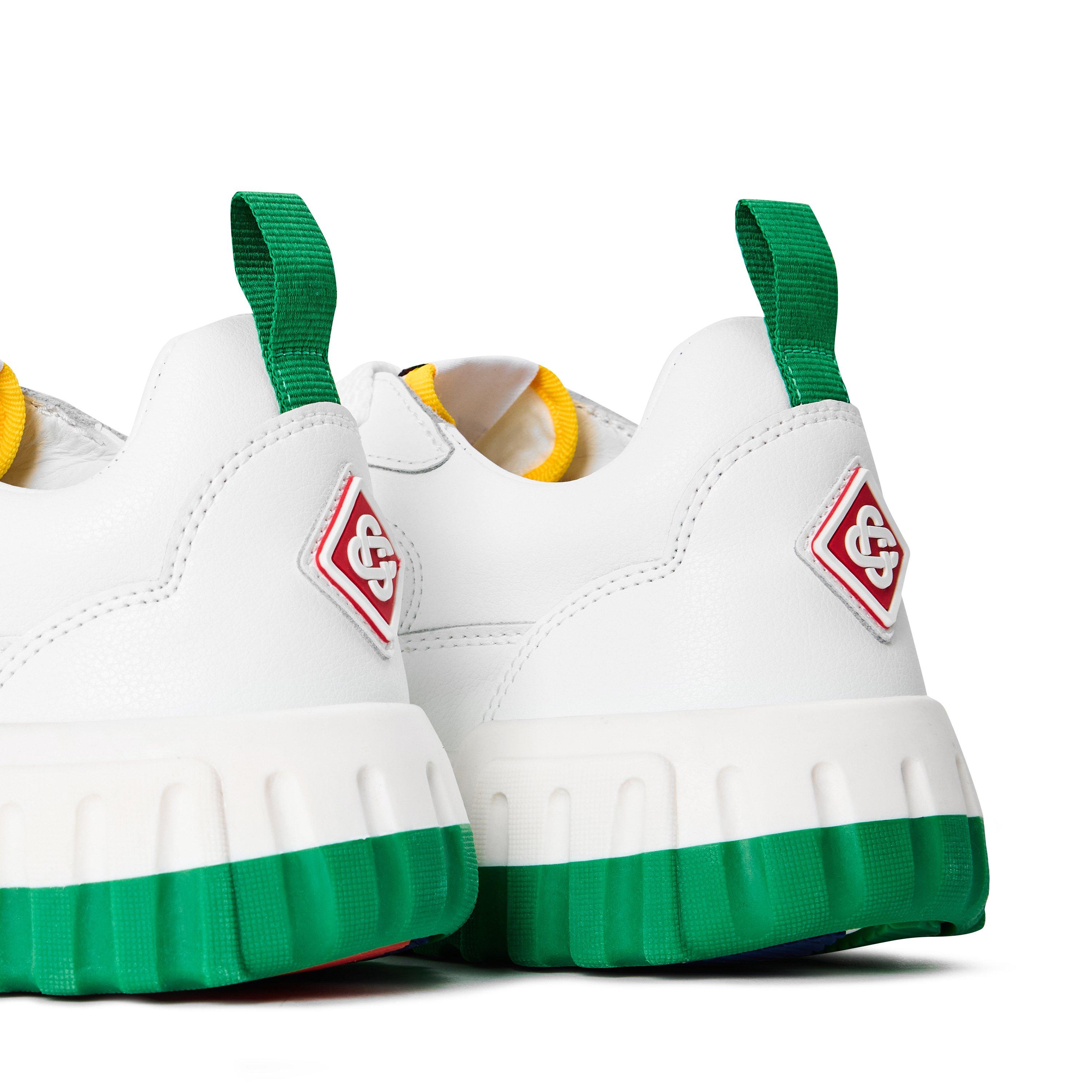 White Green - Casablanca - Casa Court Trainers 99 - 3