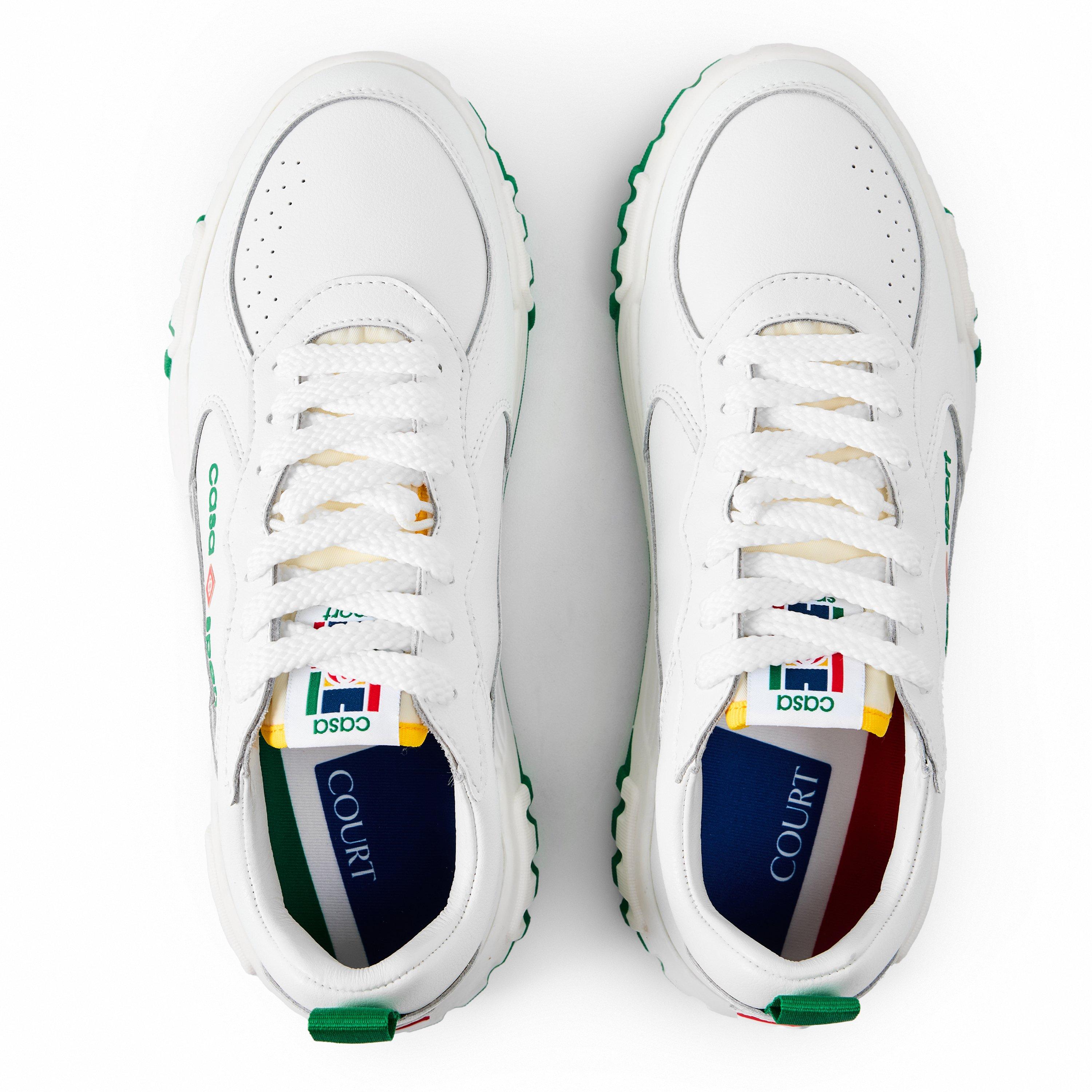 White Green - Casablanca - Casa Court Trainers 99 - 4