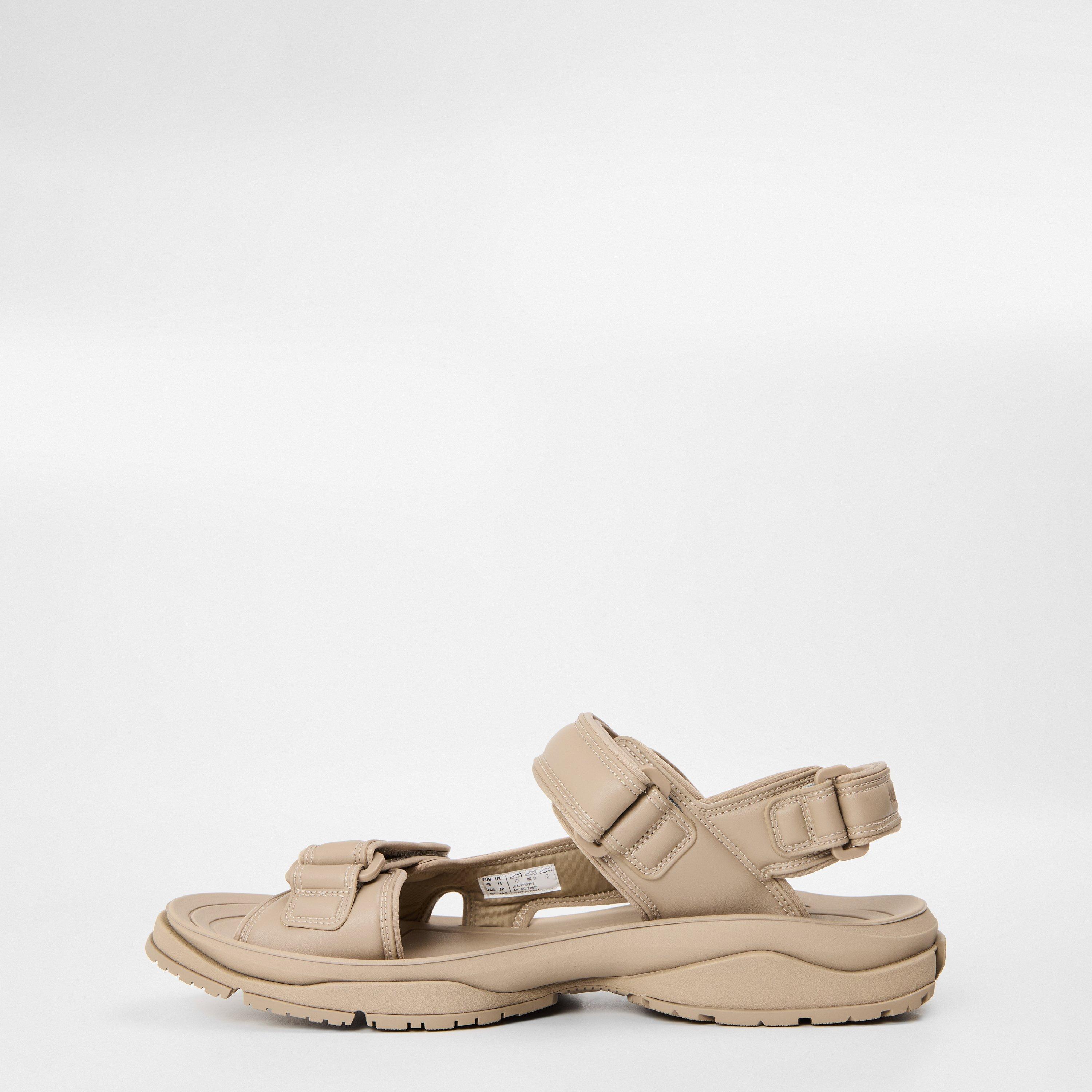 Taupe - Balenciaga - Men's Flatform Sandals - 2