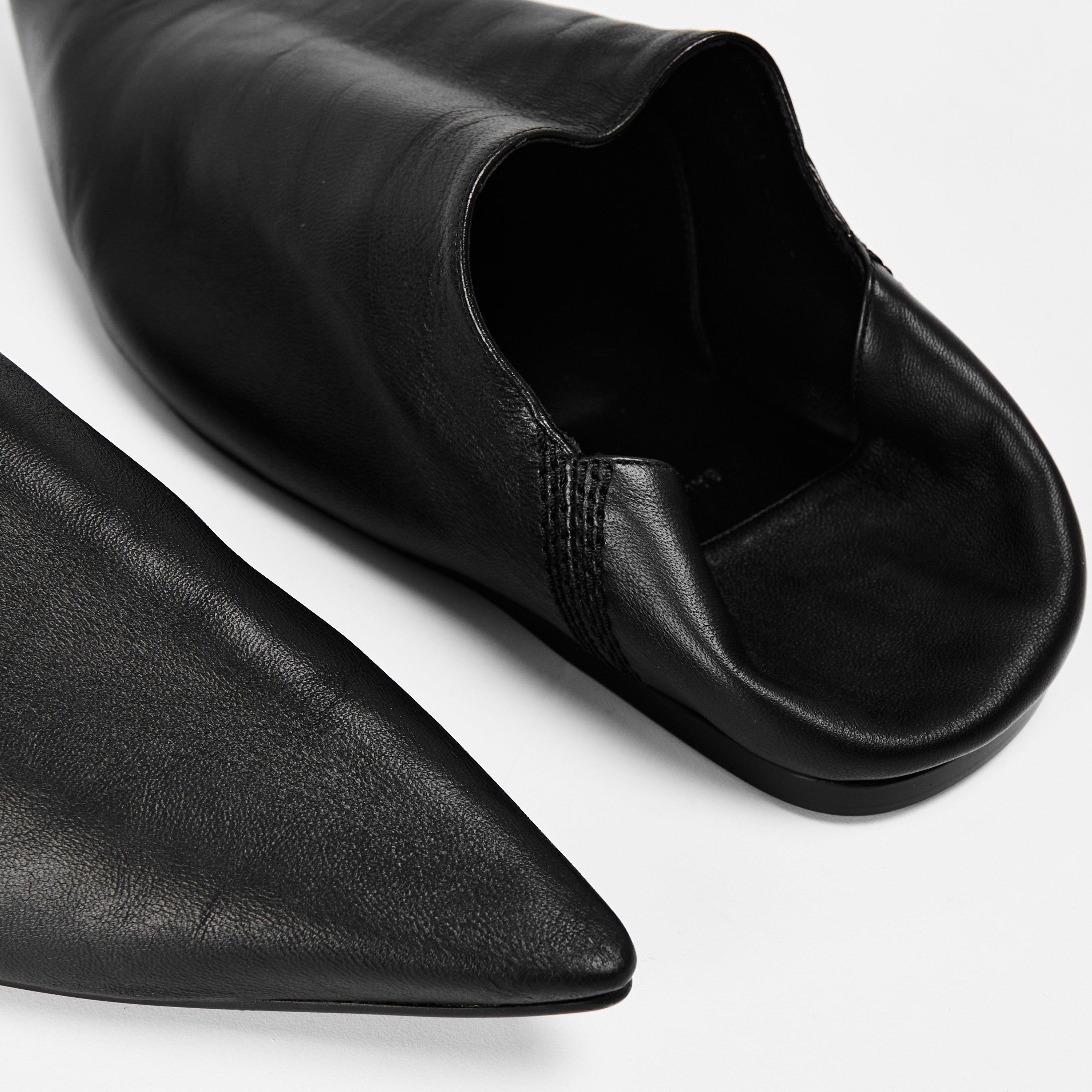 Black - Balenciaga - Men's Flat Mule - 3