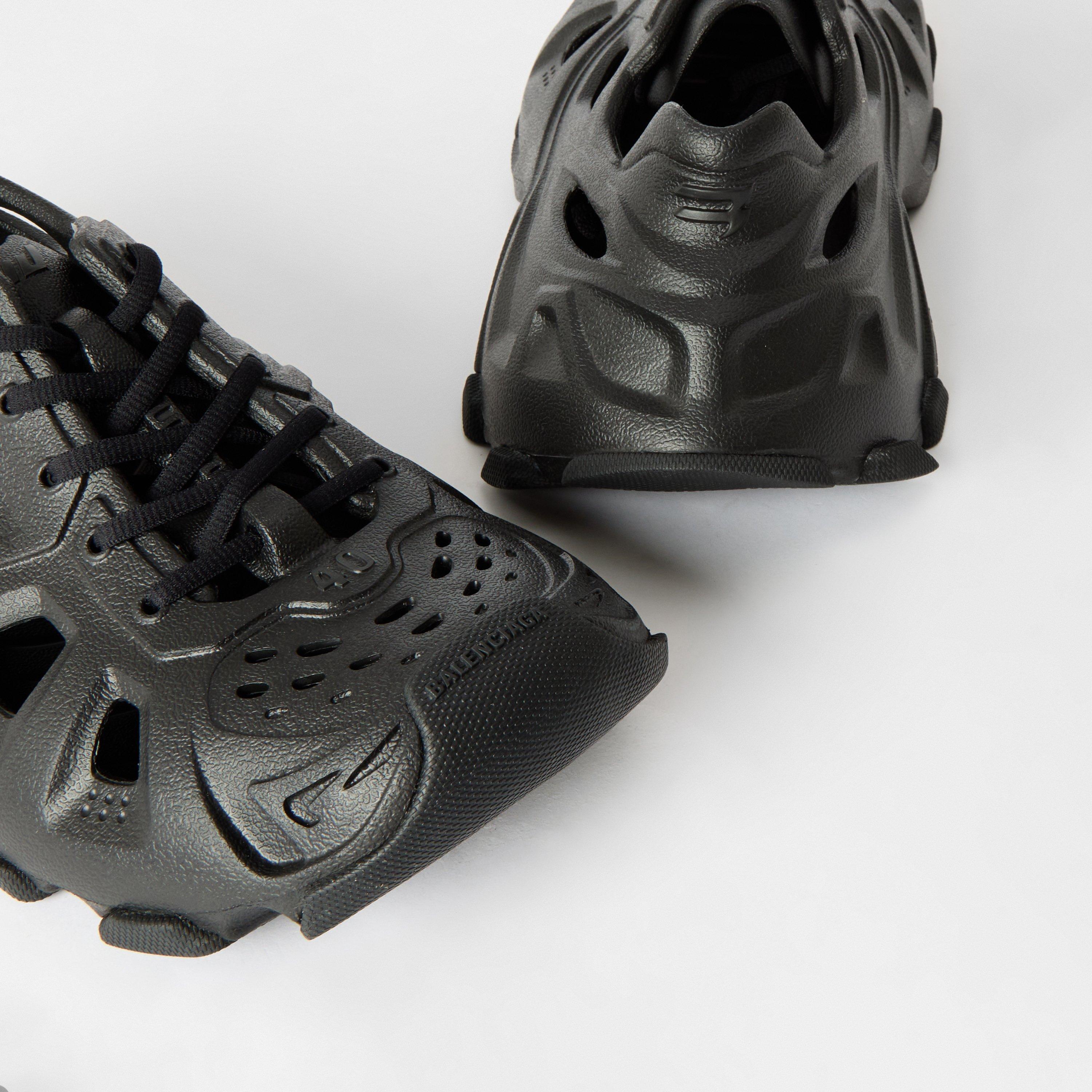 Black - Balenciaga - HD Rubber Low Top Sneakers - 3