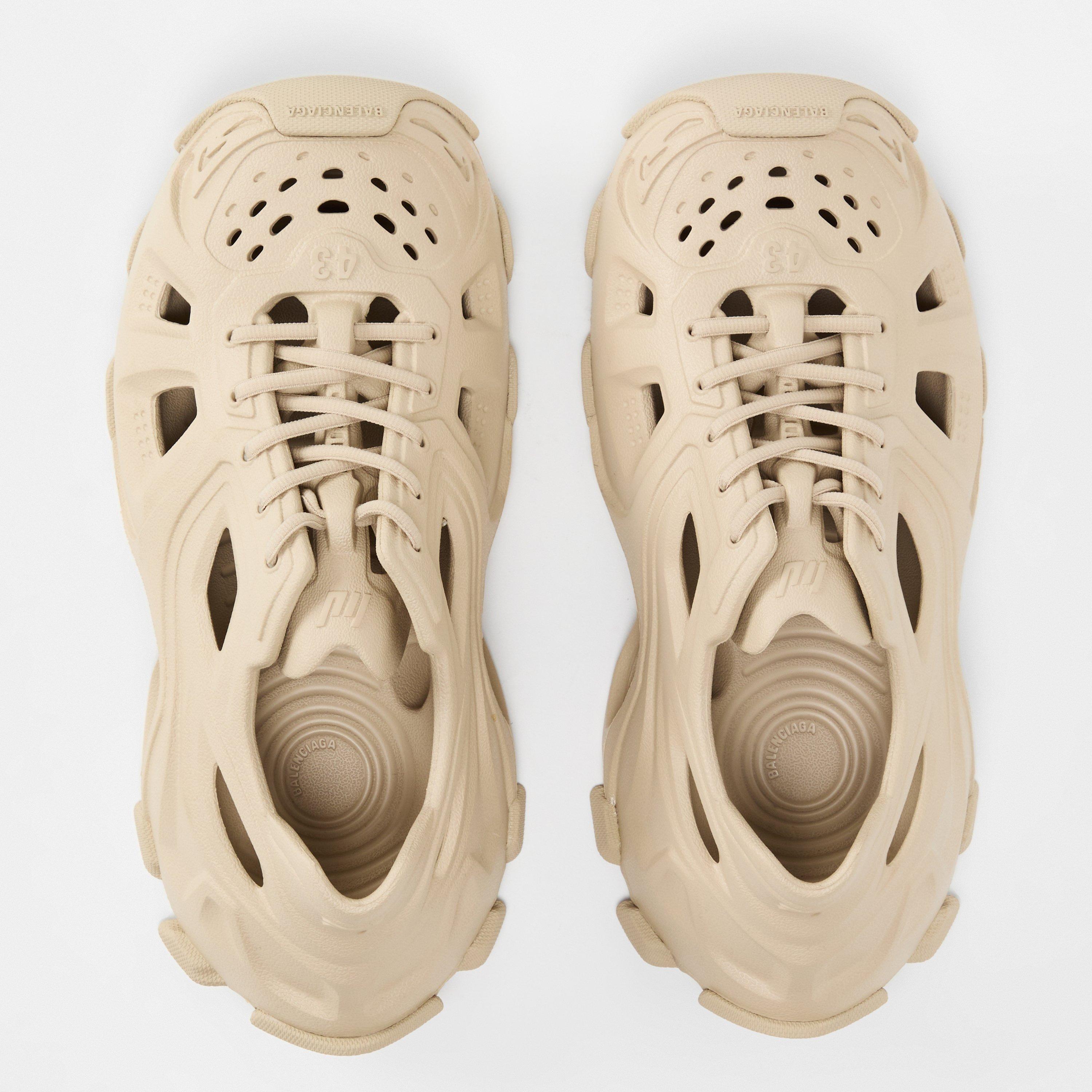 Taupe - Balenciaga - HD Rubber Low Top Sneakers - 5