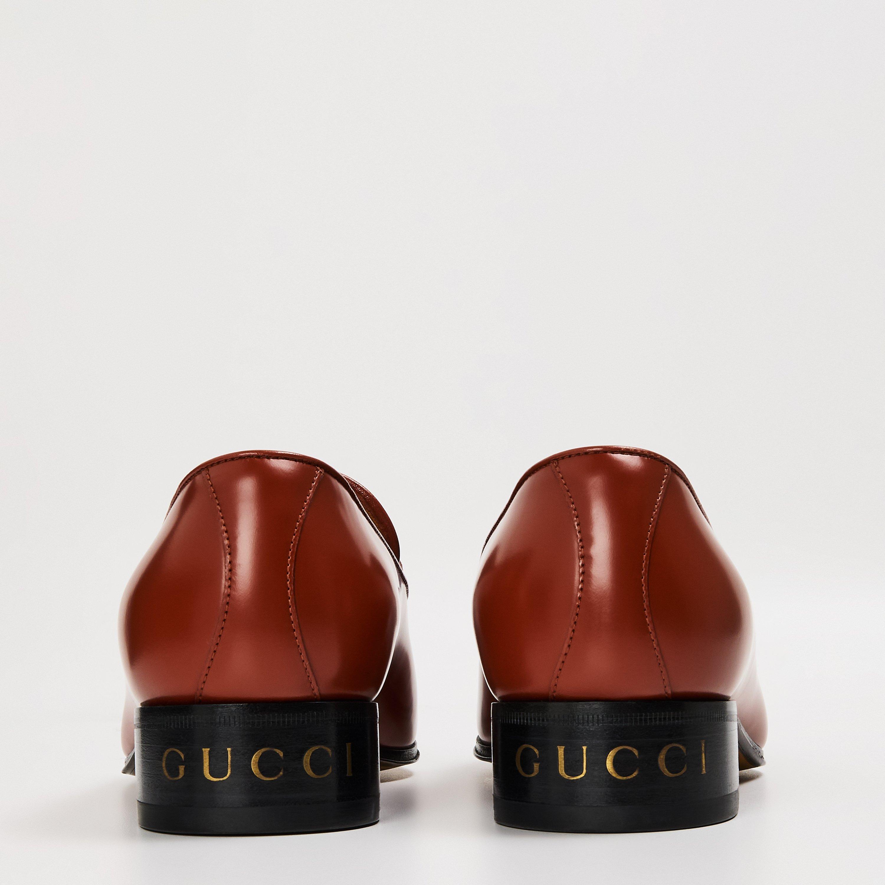 Ambr Hny/Ambr H - Gucci - Men's Designer Heritage Loafers - 3