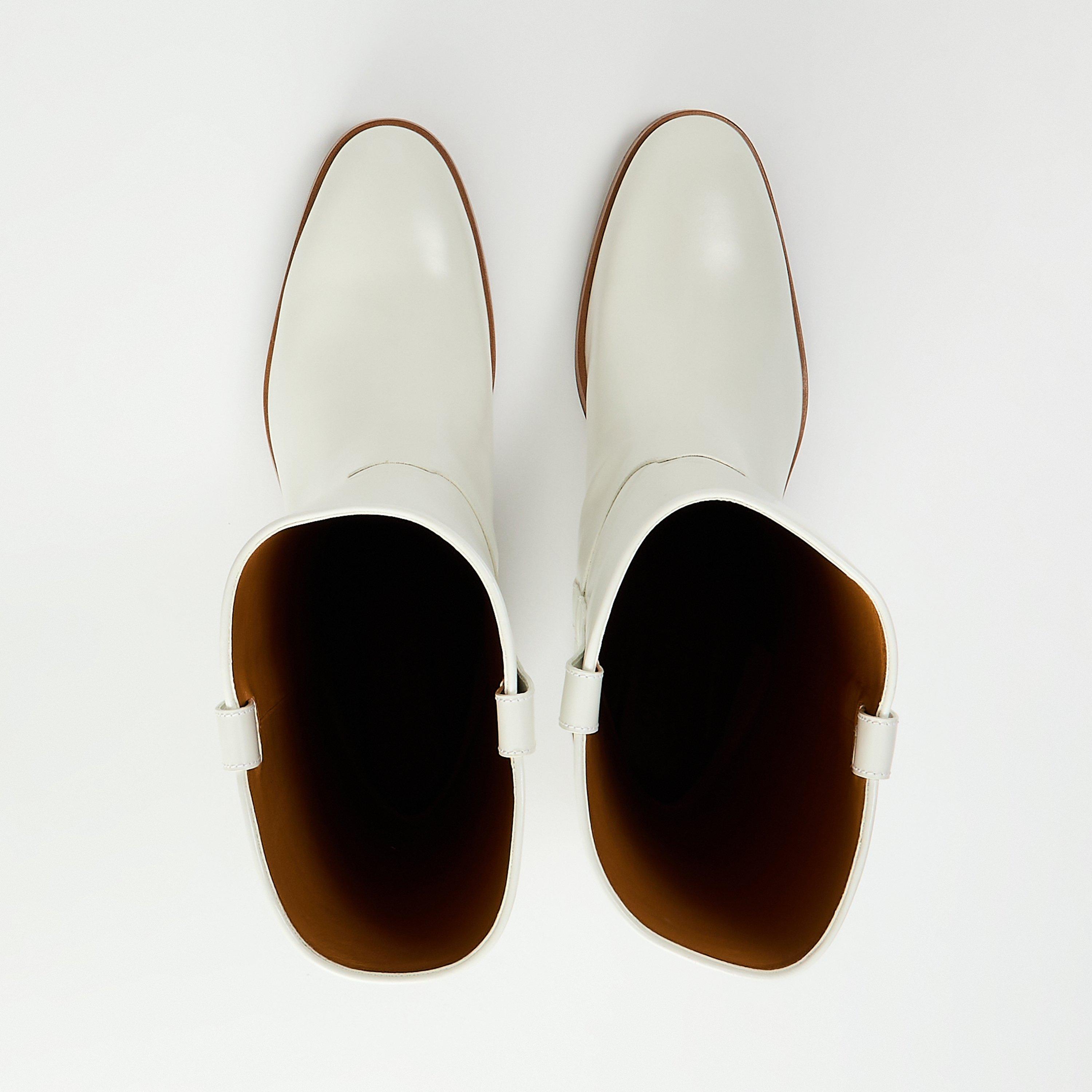 Snw Wht/Snw Wht - Gucci - Men's Knee High Boots - 4