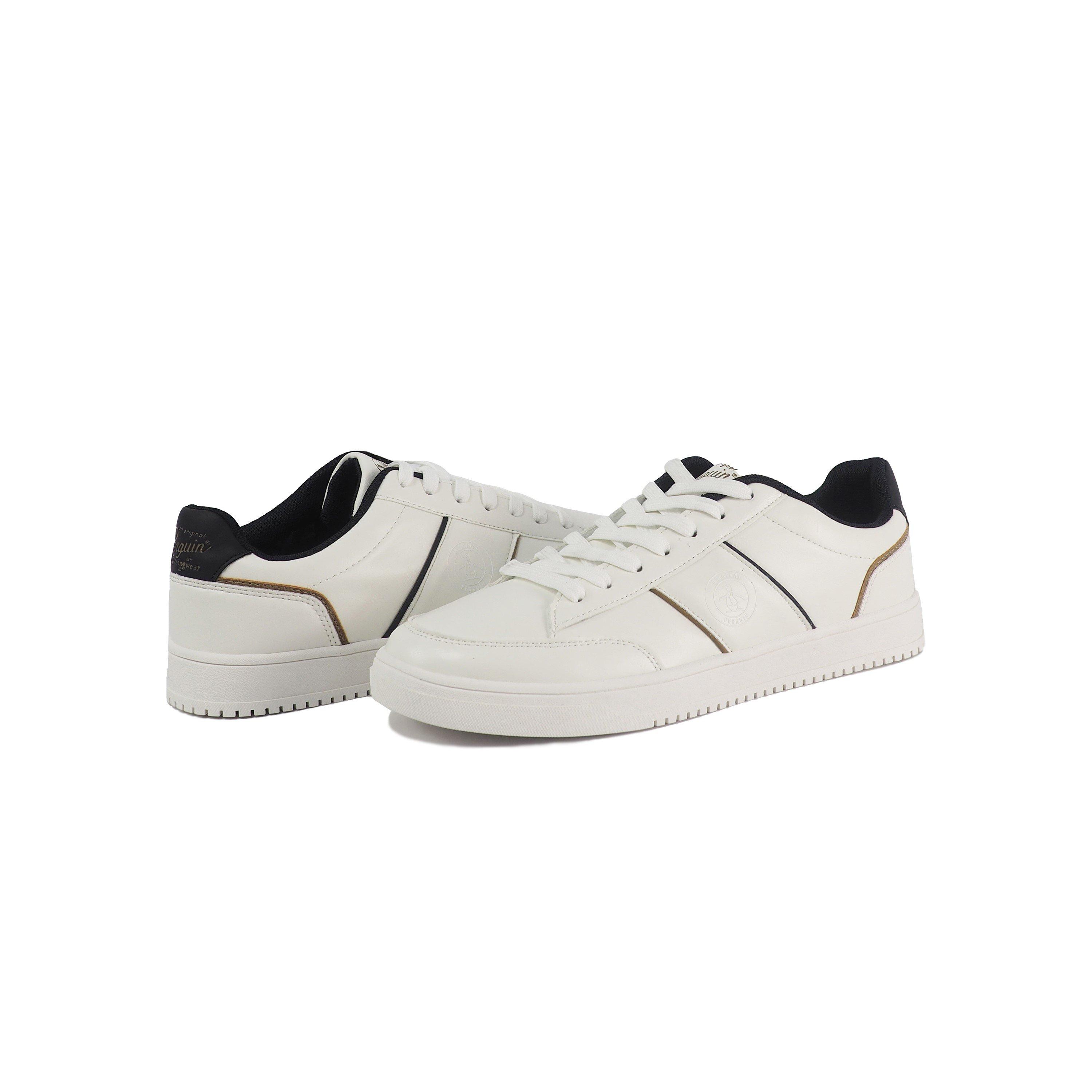 White - Original Penguin - Emperor Court Trainers - 2