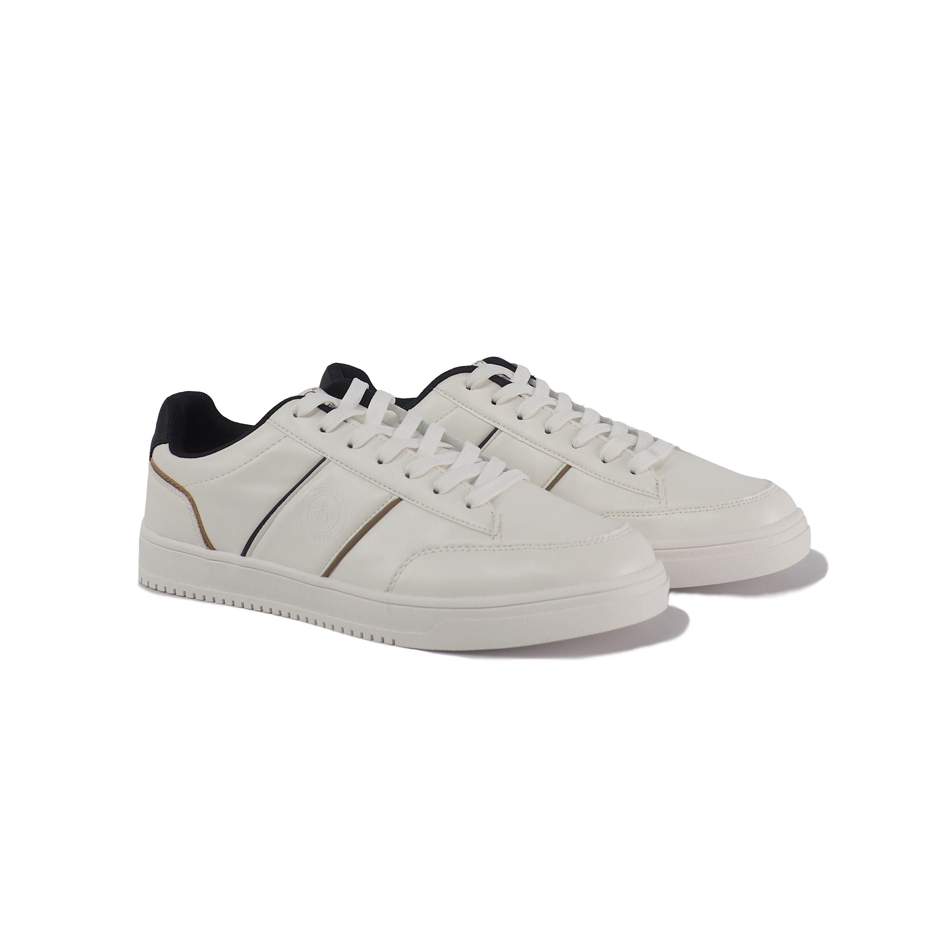 White - Original Penguin - Emperor Court Trainers - 4