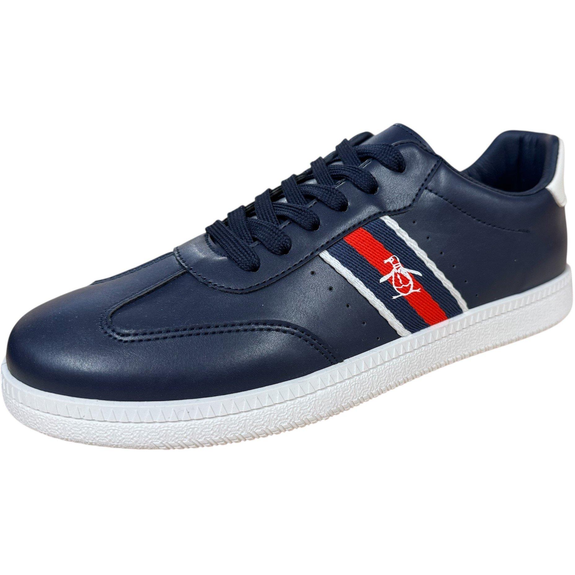 Navy - Original Penguin - Low Profile Lace-Up Trainers Juniors - 2
