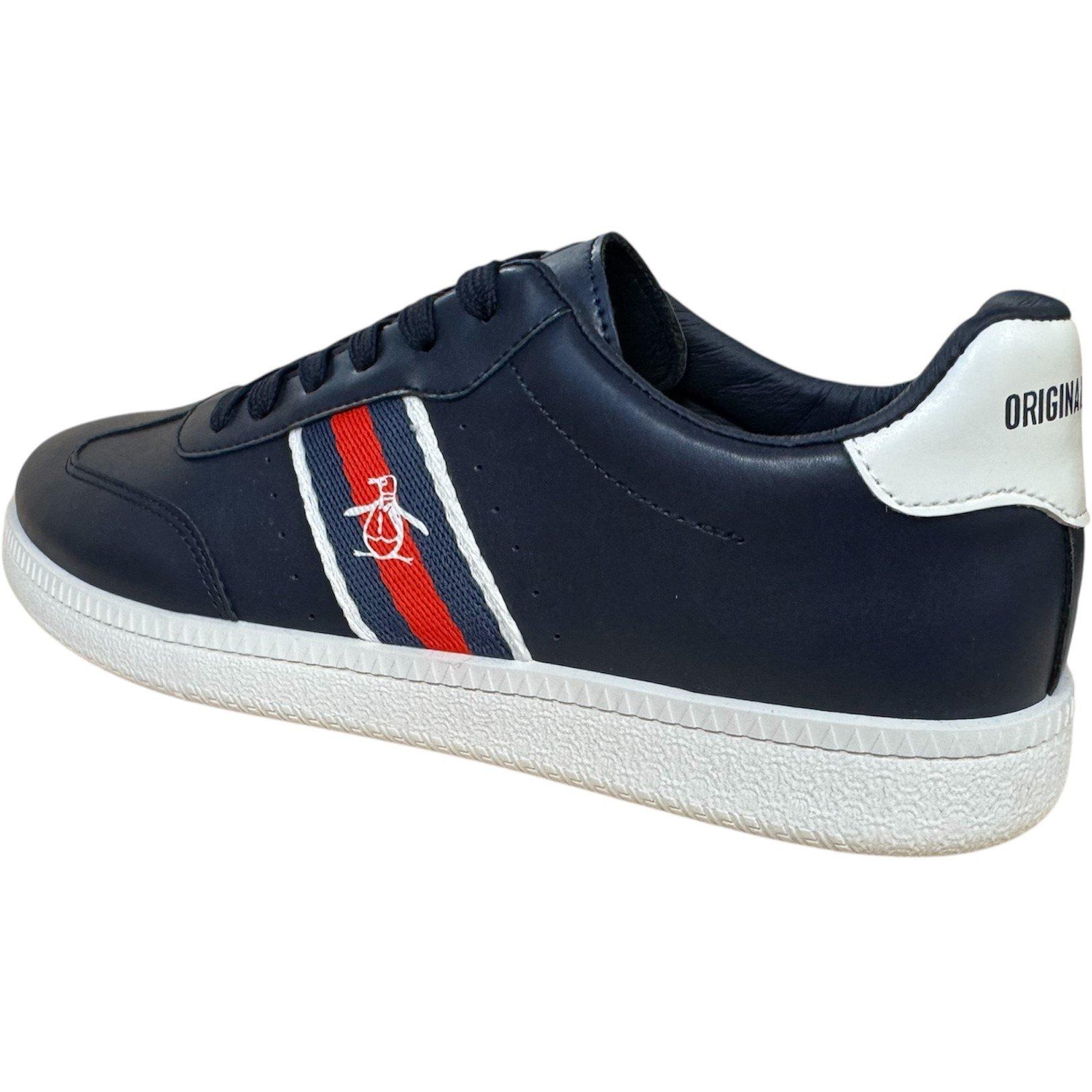 Navy - Original Penguin - Low Profile Lace-Up Trainers Juniors - 3