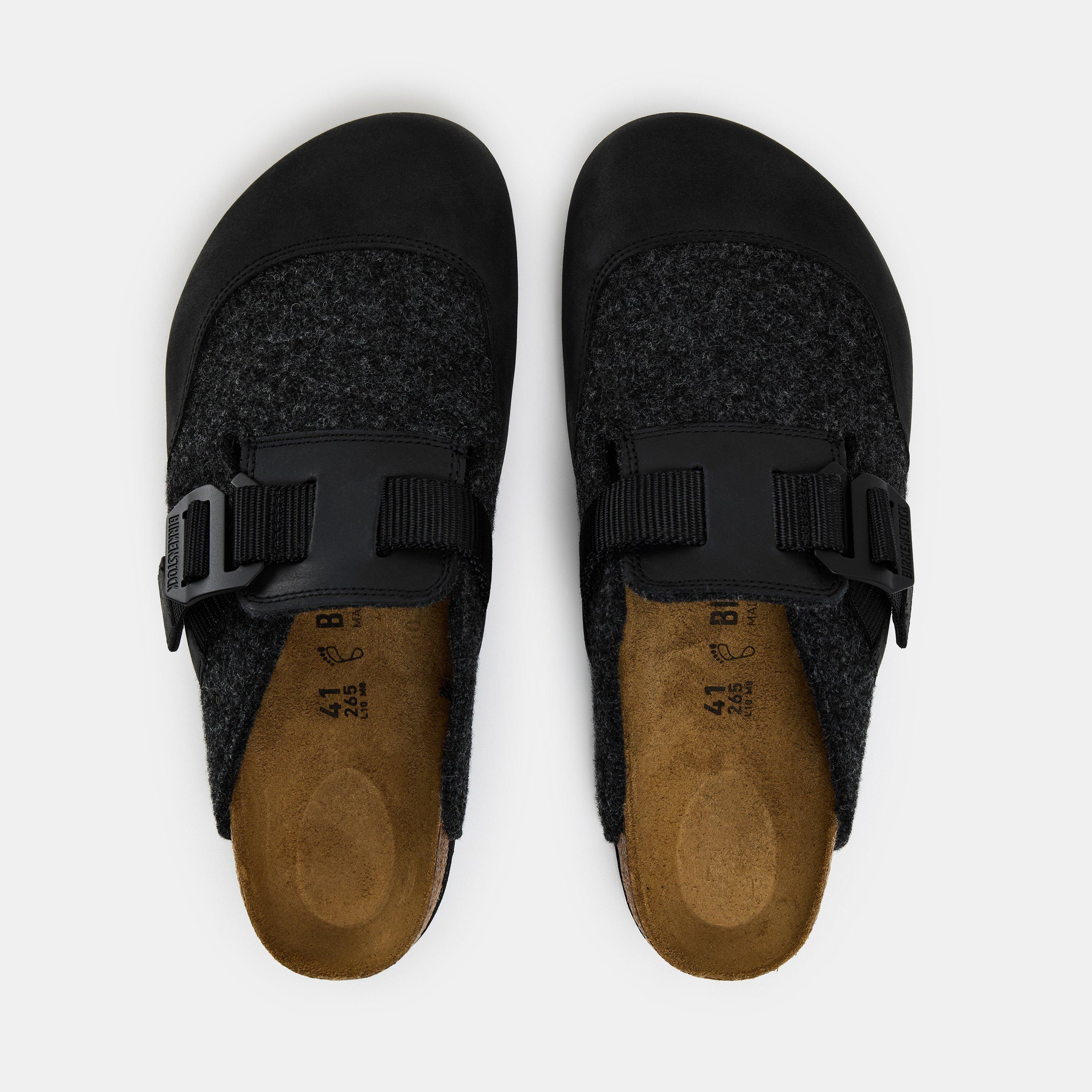 Anthracite - Birkenstock - Men's Bstk Boston Nova Clogs - 4