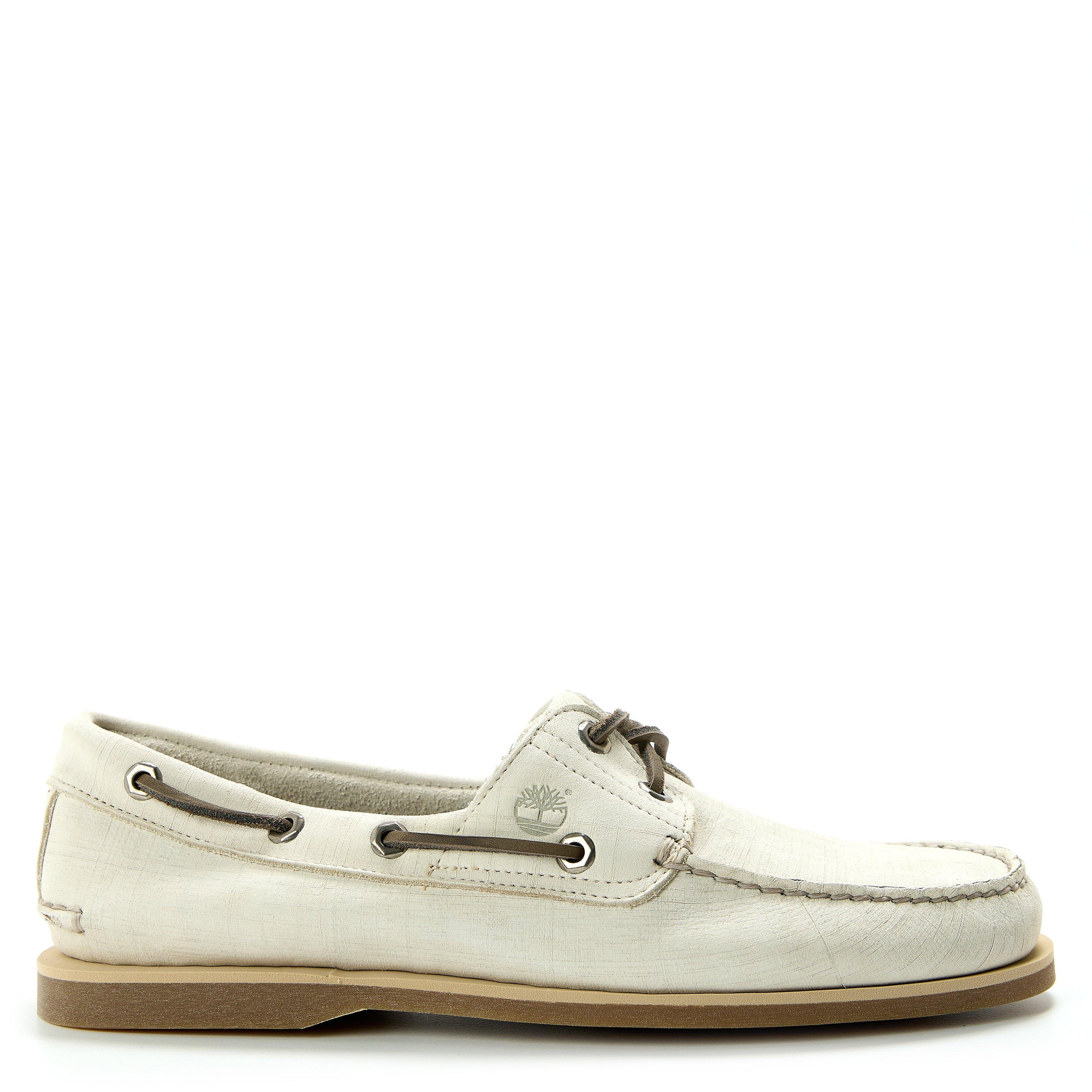 Timberland Men's Boat Shoes - Natural Nubuck - 7 (41)
